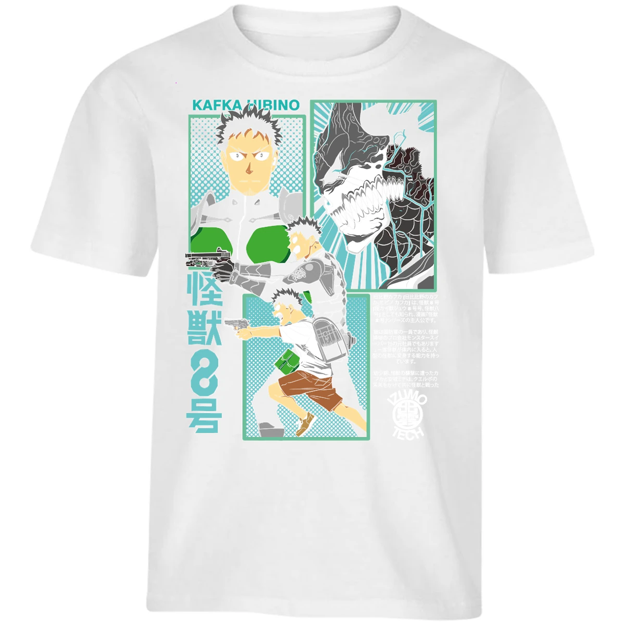 Playera Kaiju 8 Kafka Kaiju 8 para Niño 5