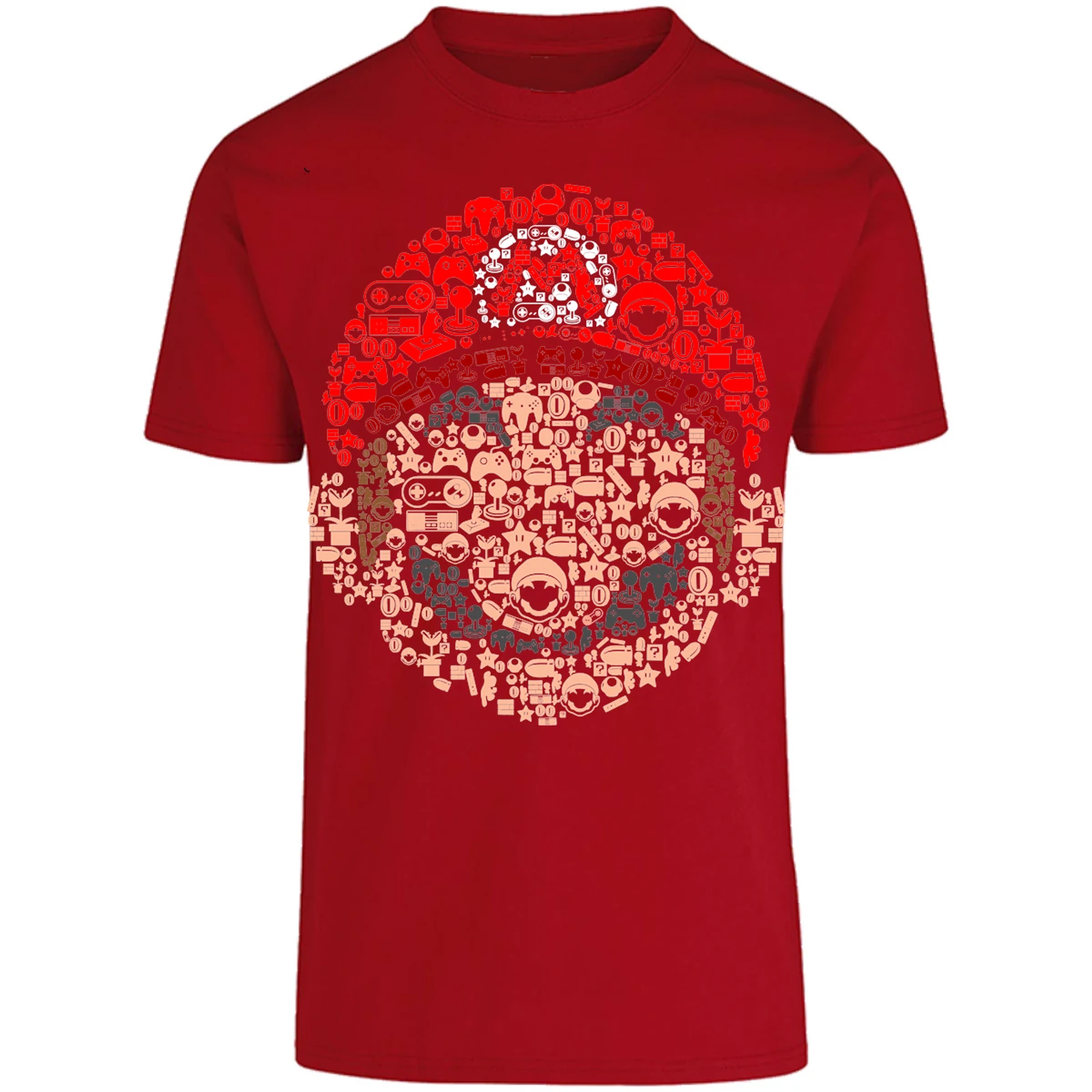 Playera Mario Bros Mario Bros Iconos para Adulto 2