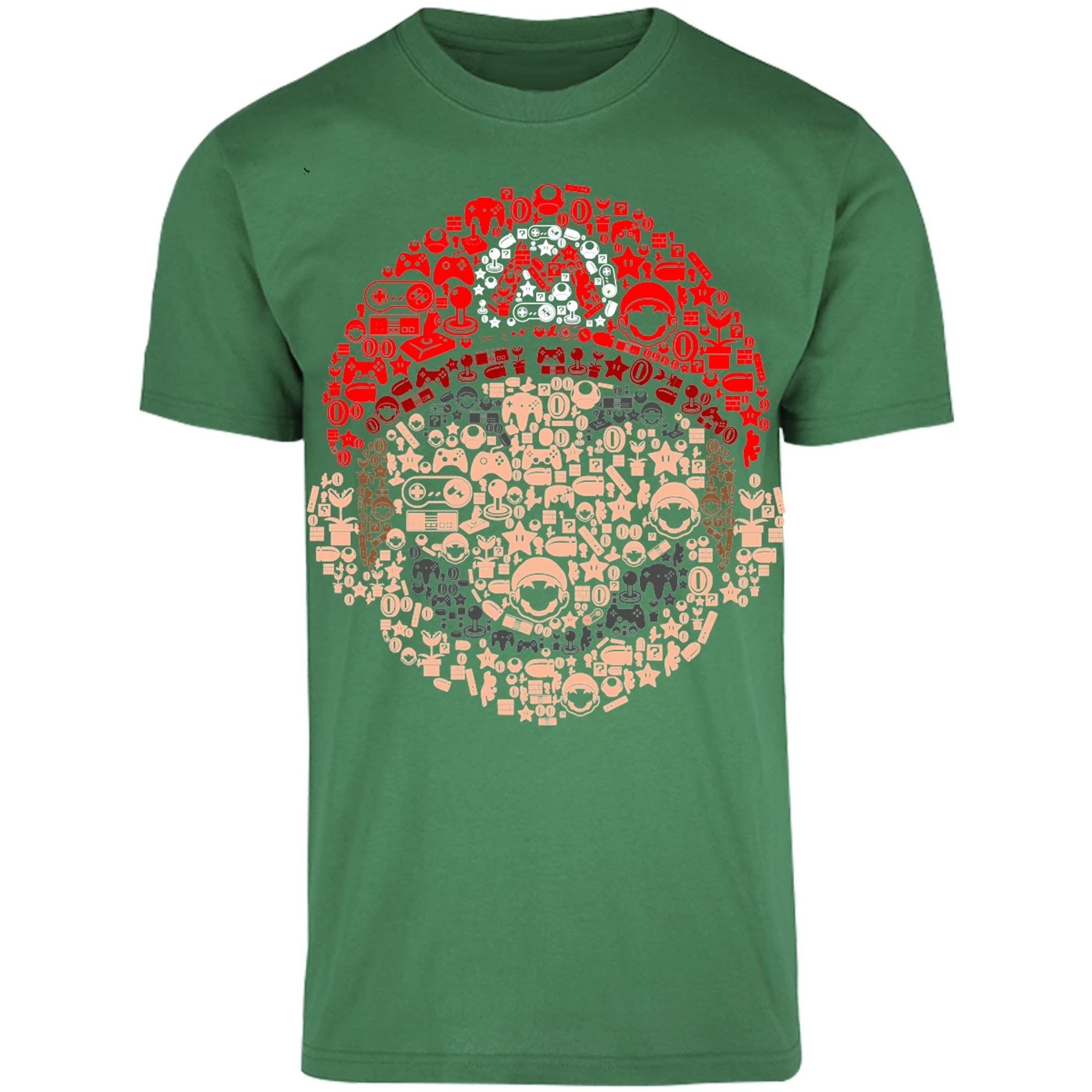 Playera Mario Bros Mario Bros Iconos para Adulto 6