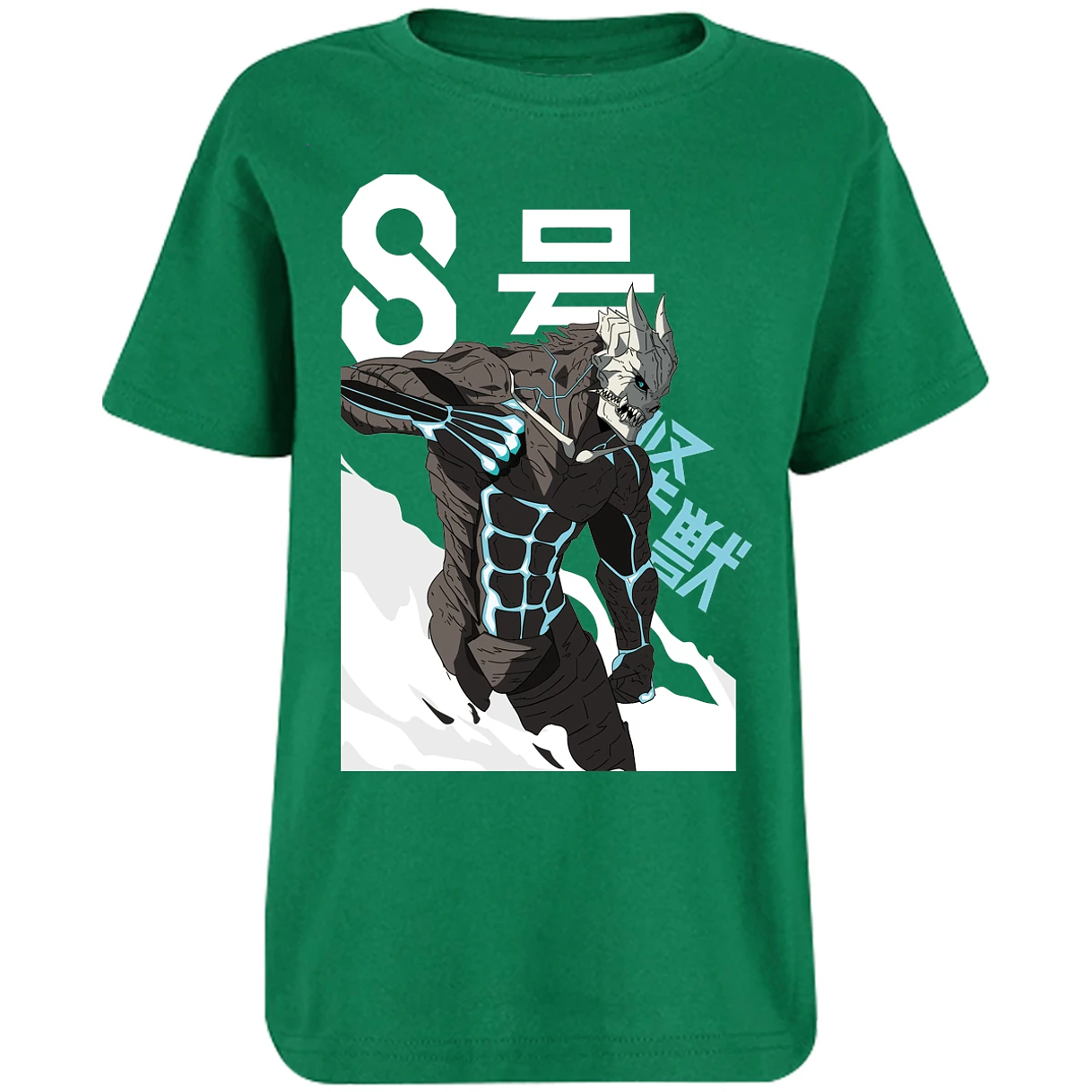 Playera Kaiju 8 Kafka Anime para Niño 16