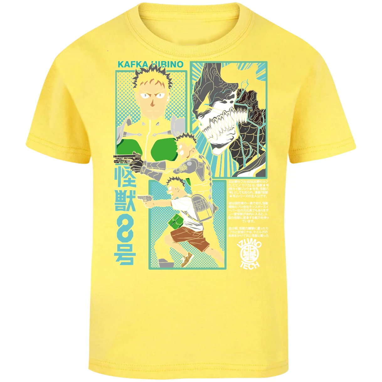 Playera Kaiju 8 Kafka Kaiju 8 para Niño 1