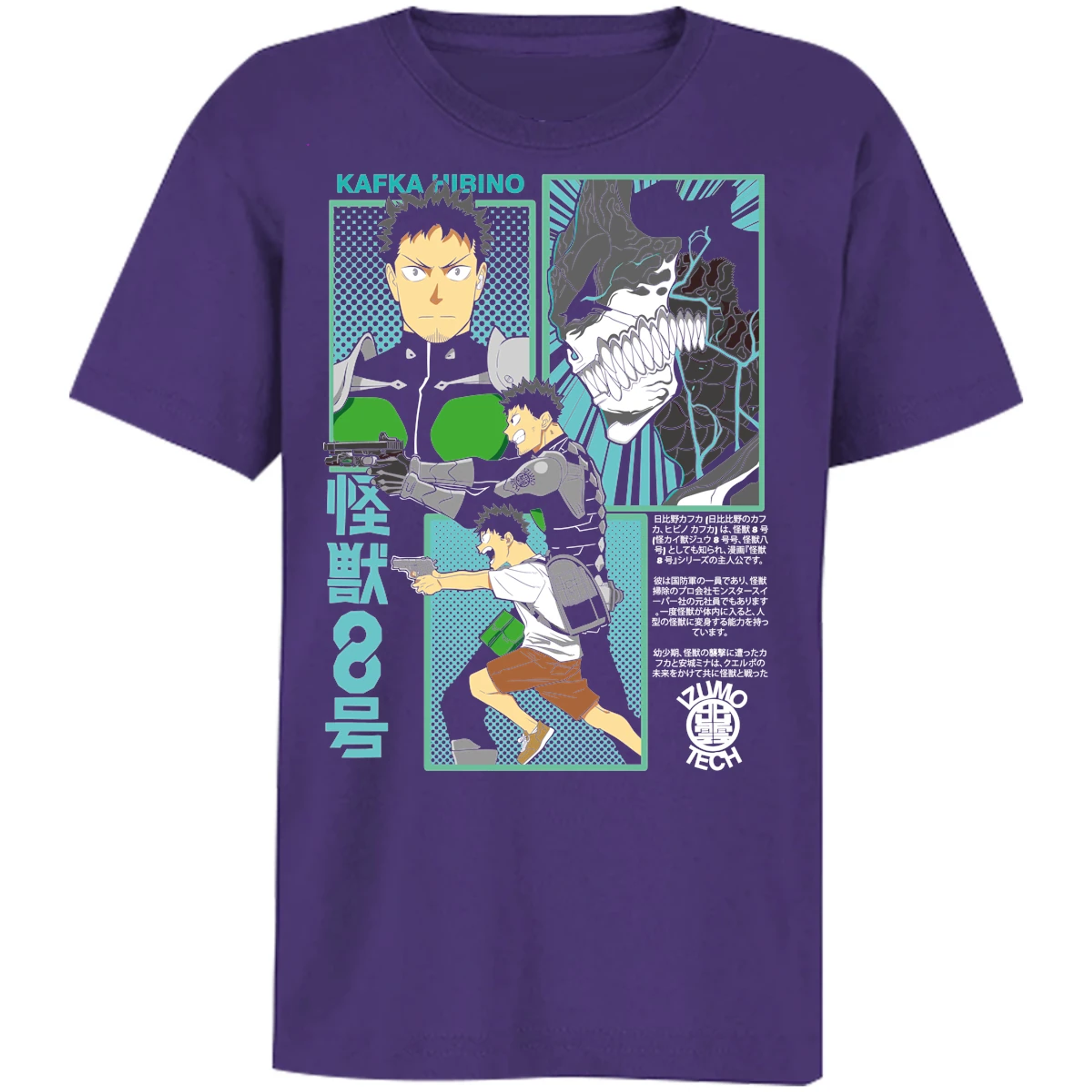 Playera Kaiju 8 Kafka Kaiju 8 para Niño 2