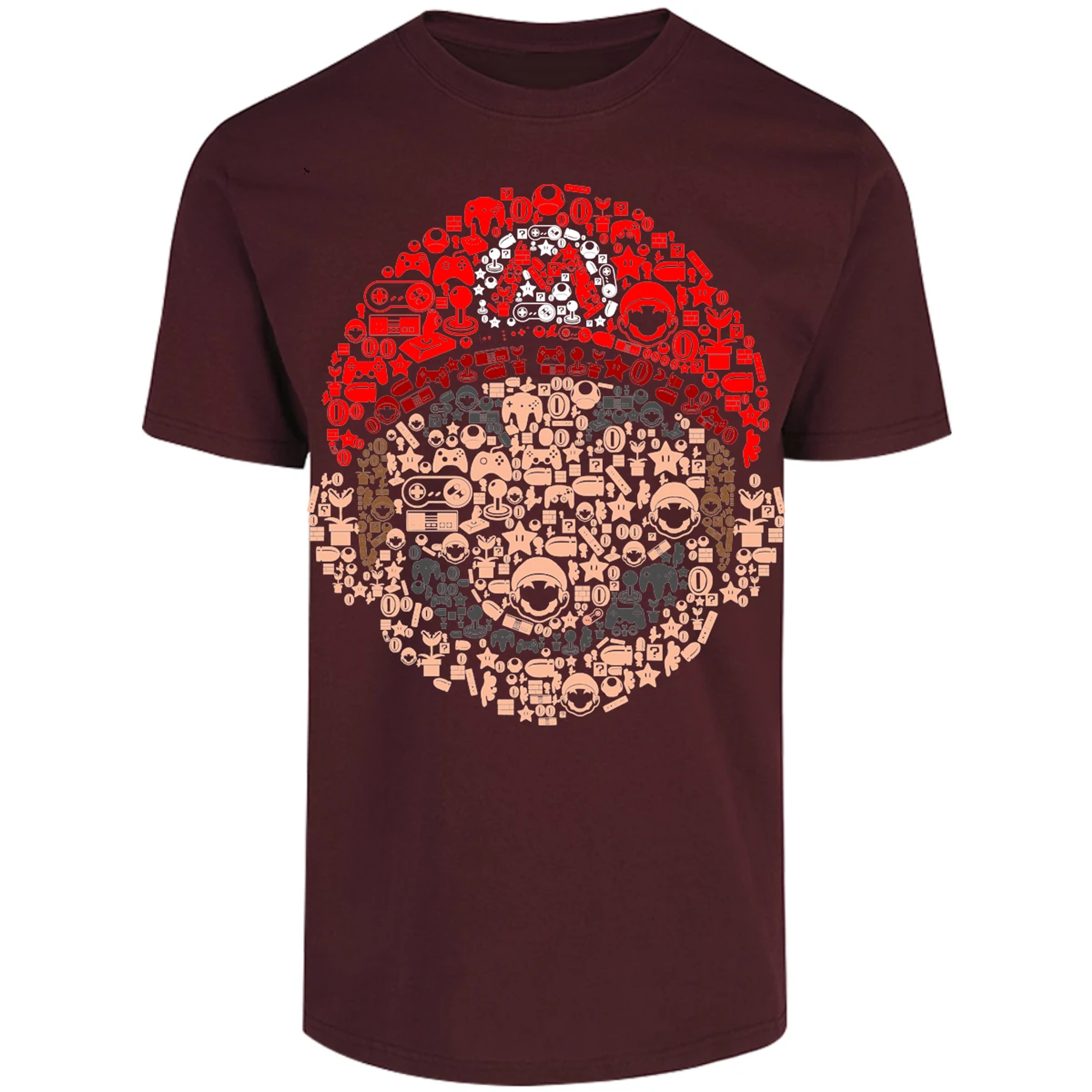 Playera Mario Bros Mario Bros Iconos para Adulto 30