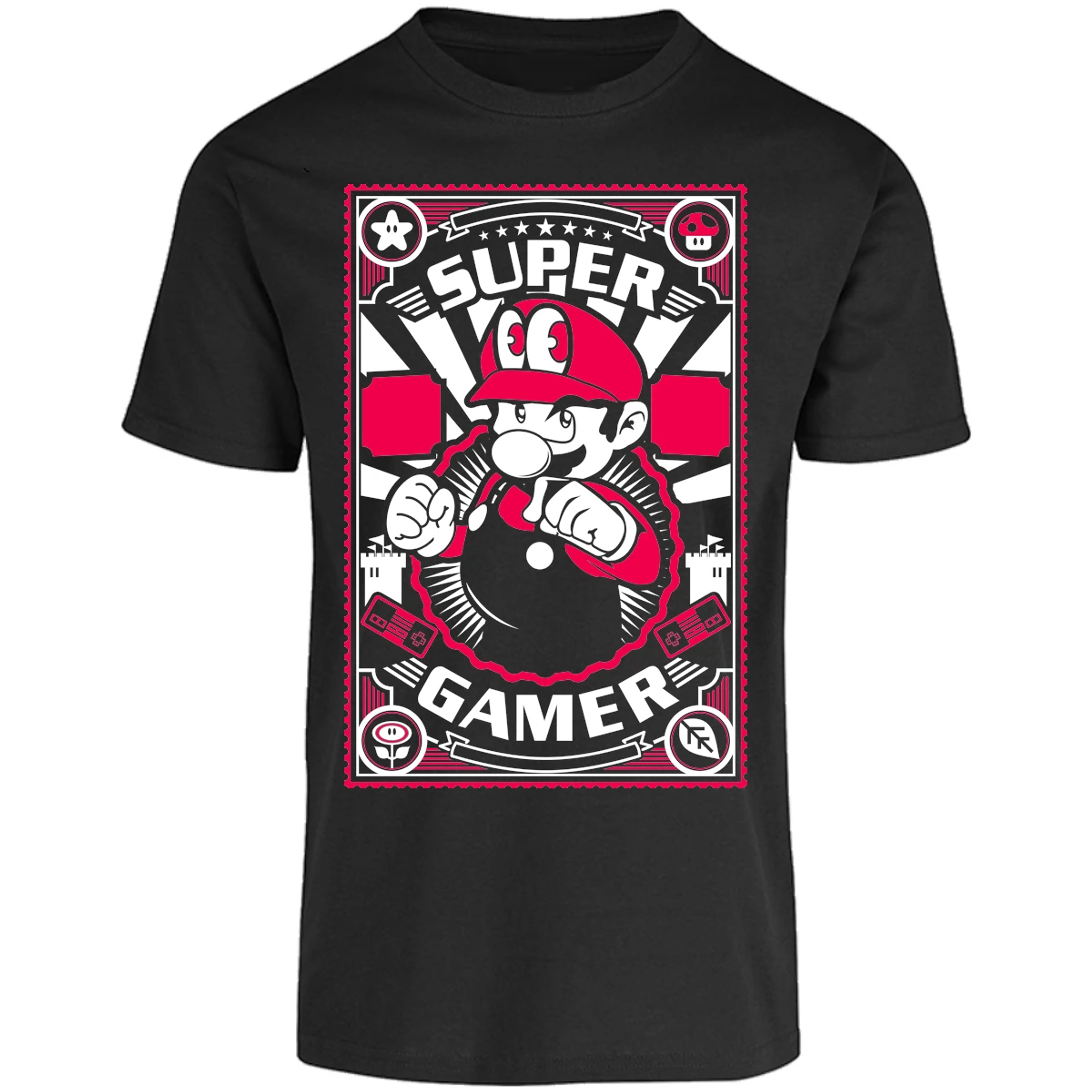 Playera Mario Bros Mario Gamer para Adulto 29