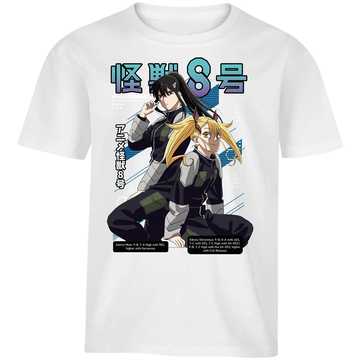 Playera Kaiju 8 Kaiju 8 Anime para Niño 14