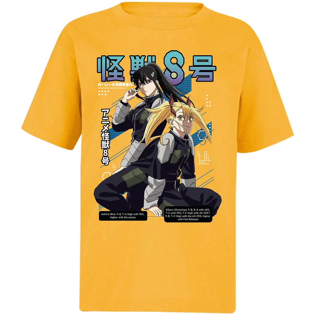 Playera Kaiju 8 Kaiju 8 Anime para Niño 2