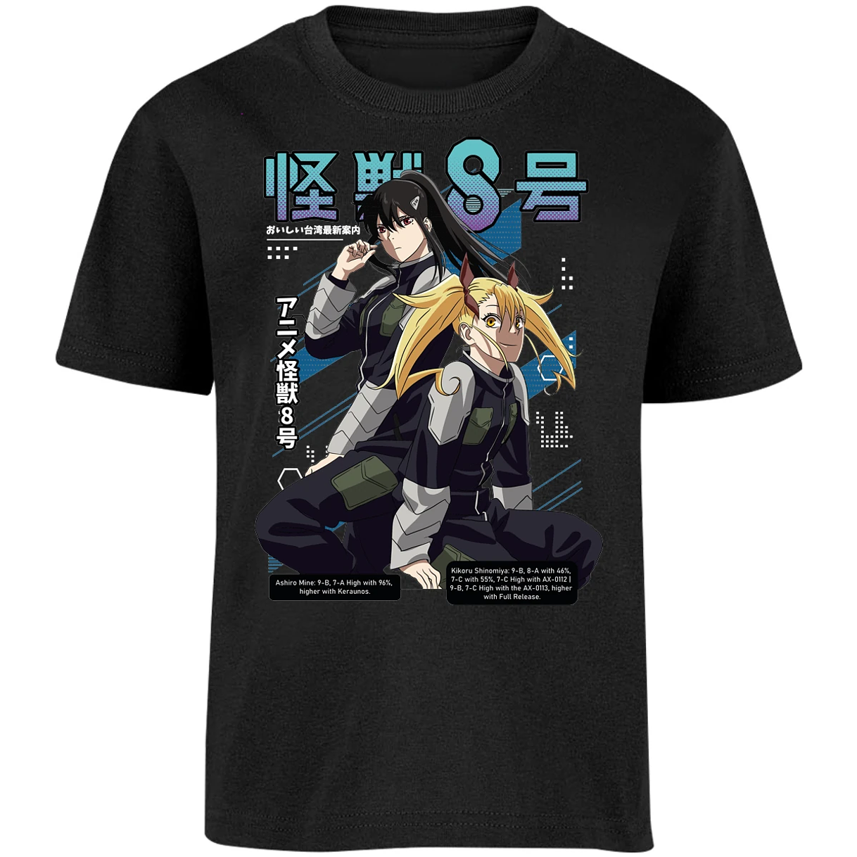 Playera Kaiju 8 Kaiju 8 Anime para Niño 4