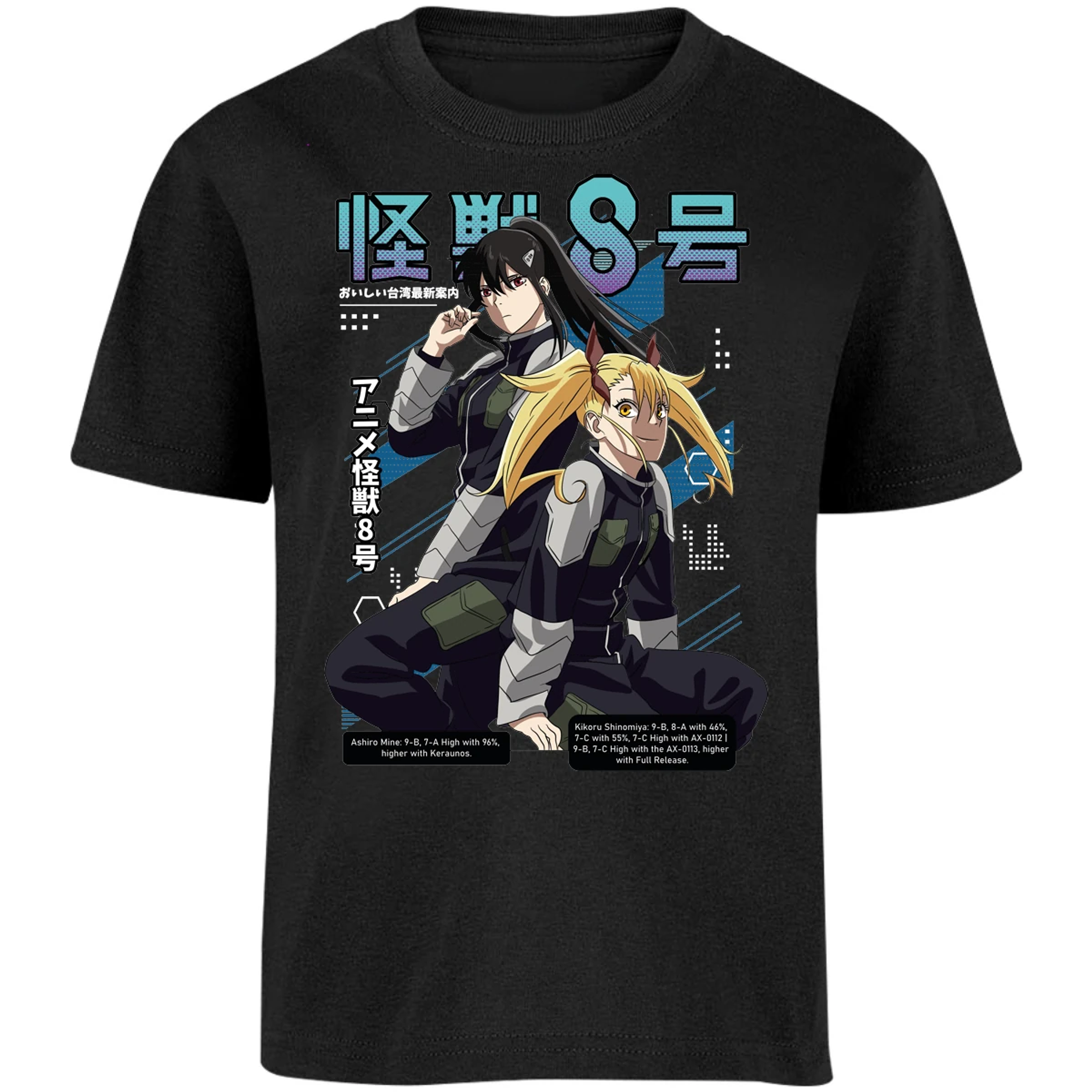Playera Kaiju 8 Kaiju 8 Anime para Niño 4