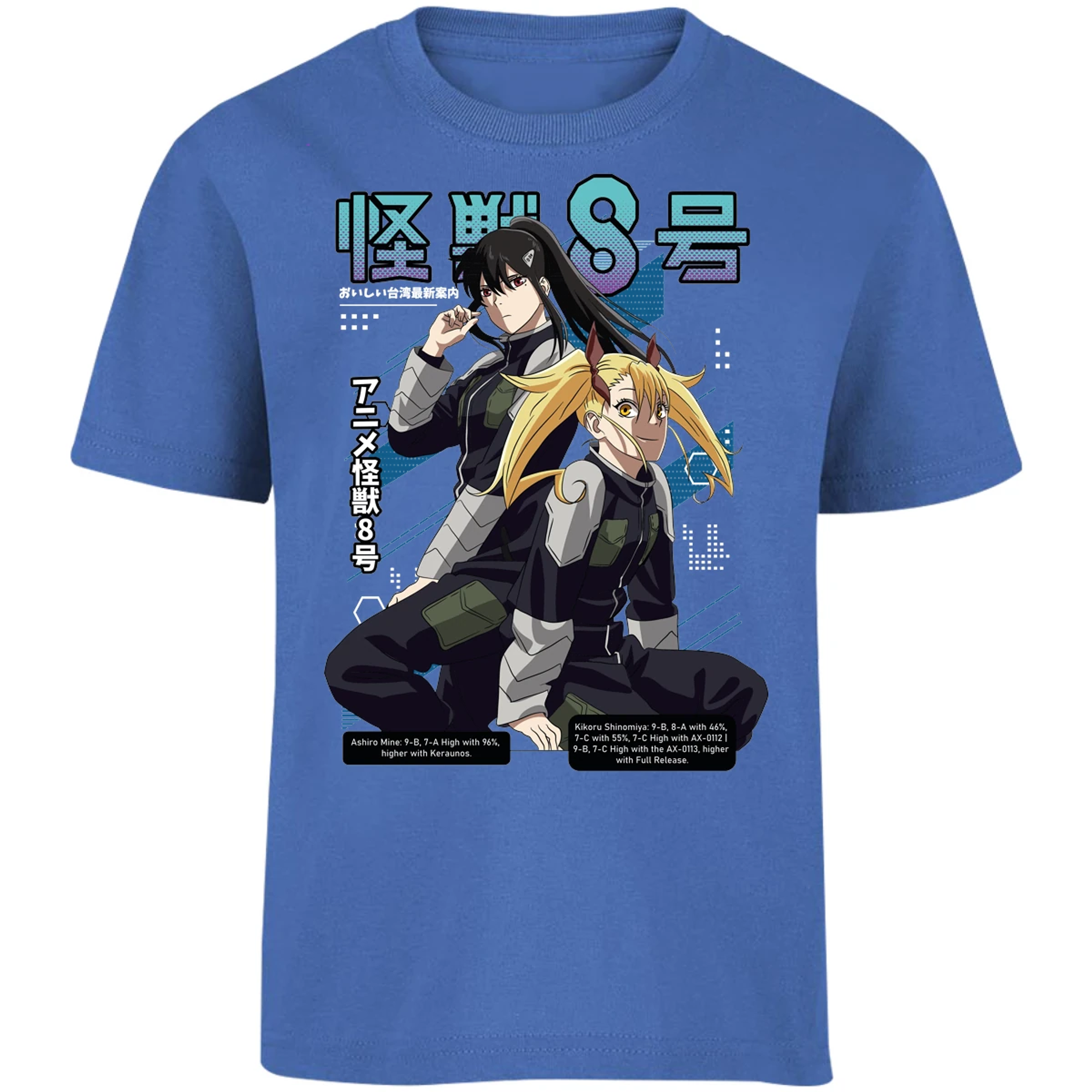 Playera Kaiju 8 Kaiju 8 Anime para Niño 5