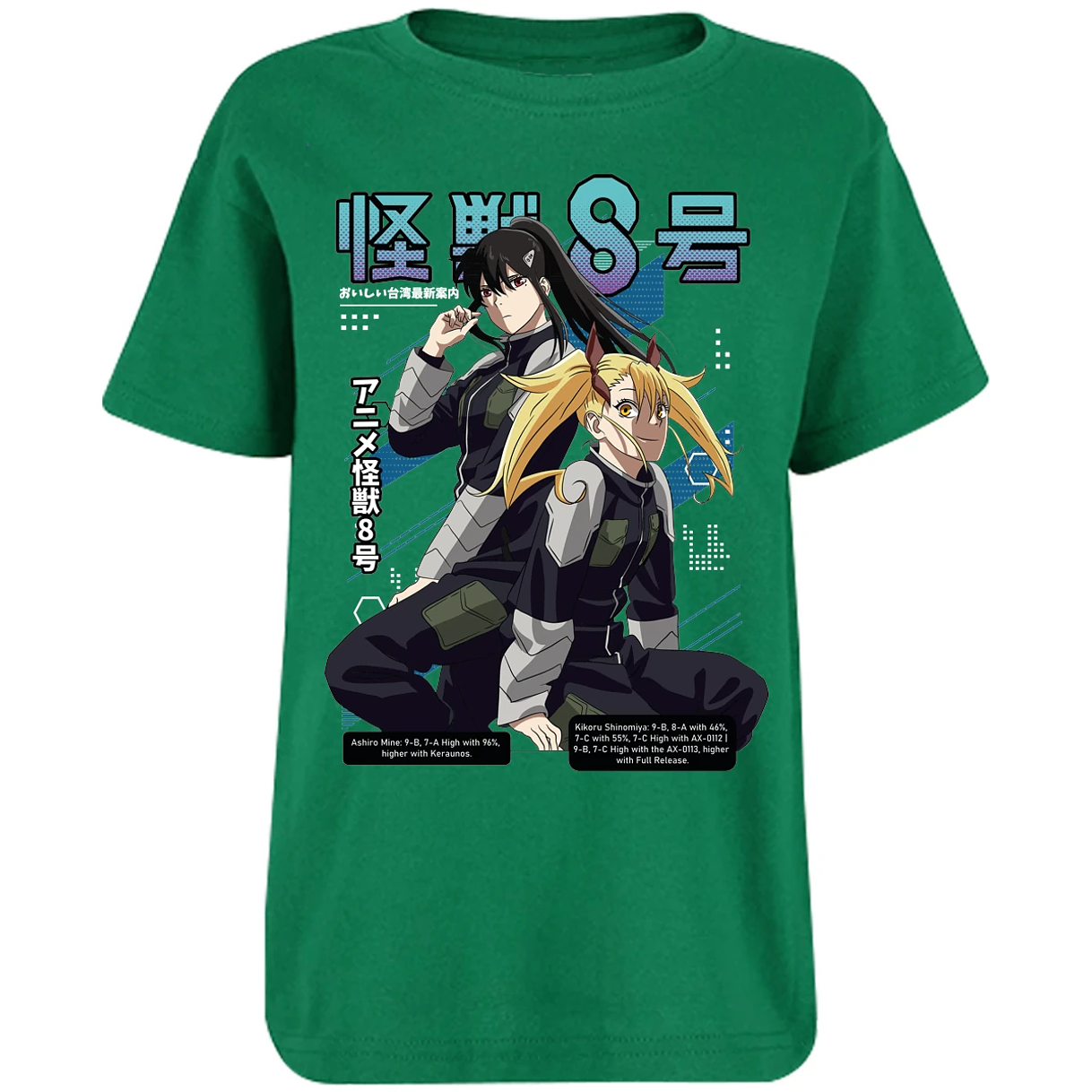 Playera Kaiju 8 Kaiju 8 Anime para Niño 6