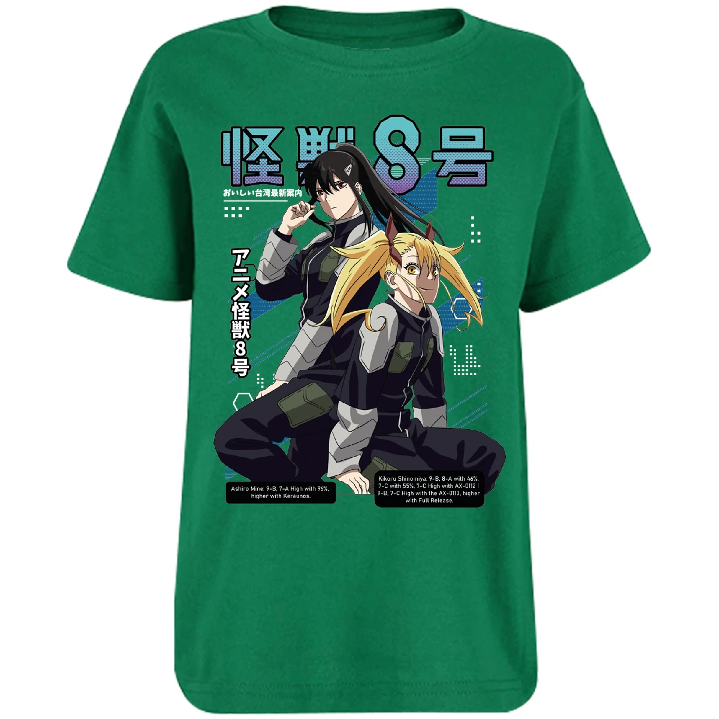 Playera Kaiju 8 Kaiju 8 Anime para Niño 6
