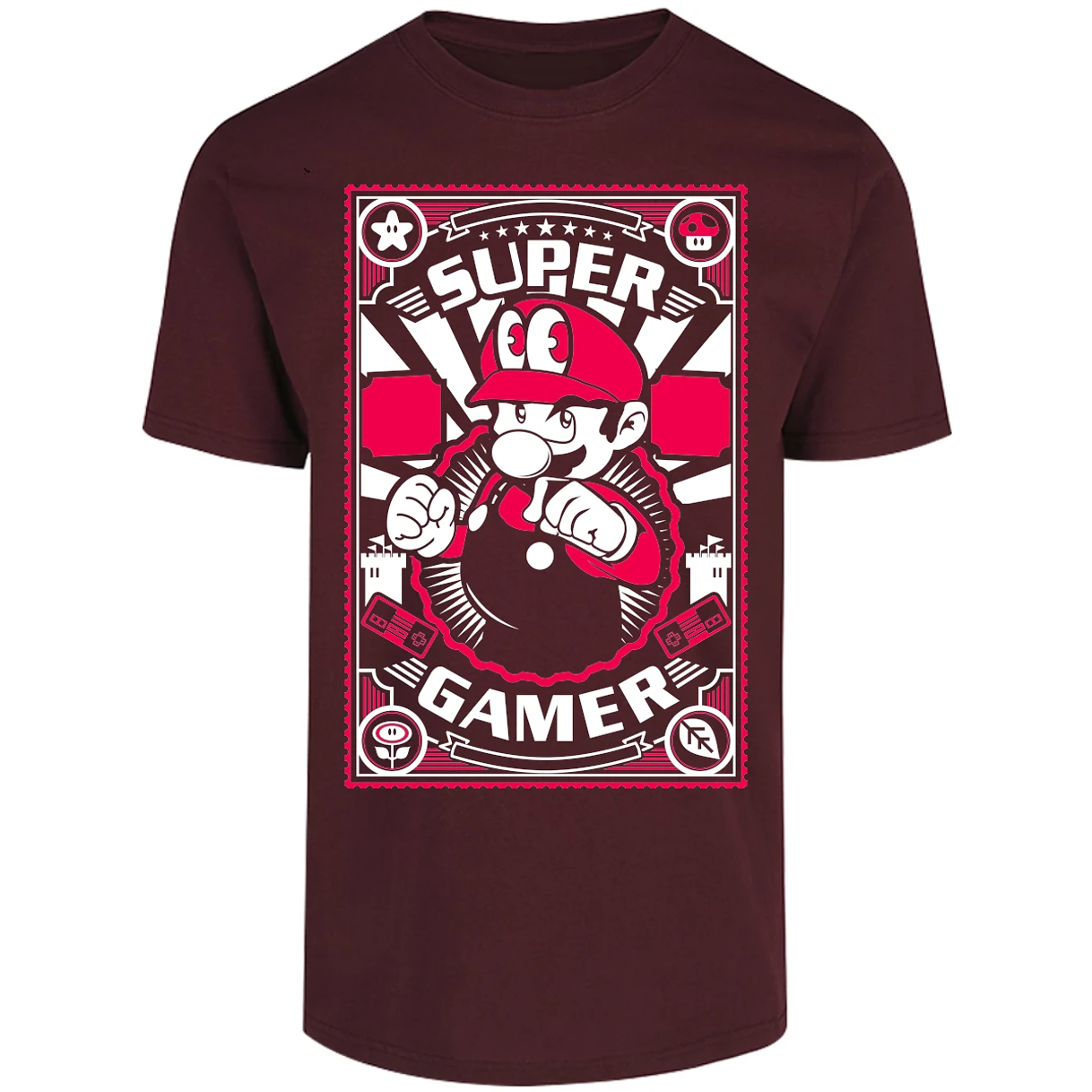 Playera Mario Bros Mario Gamer para Adulto 3