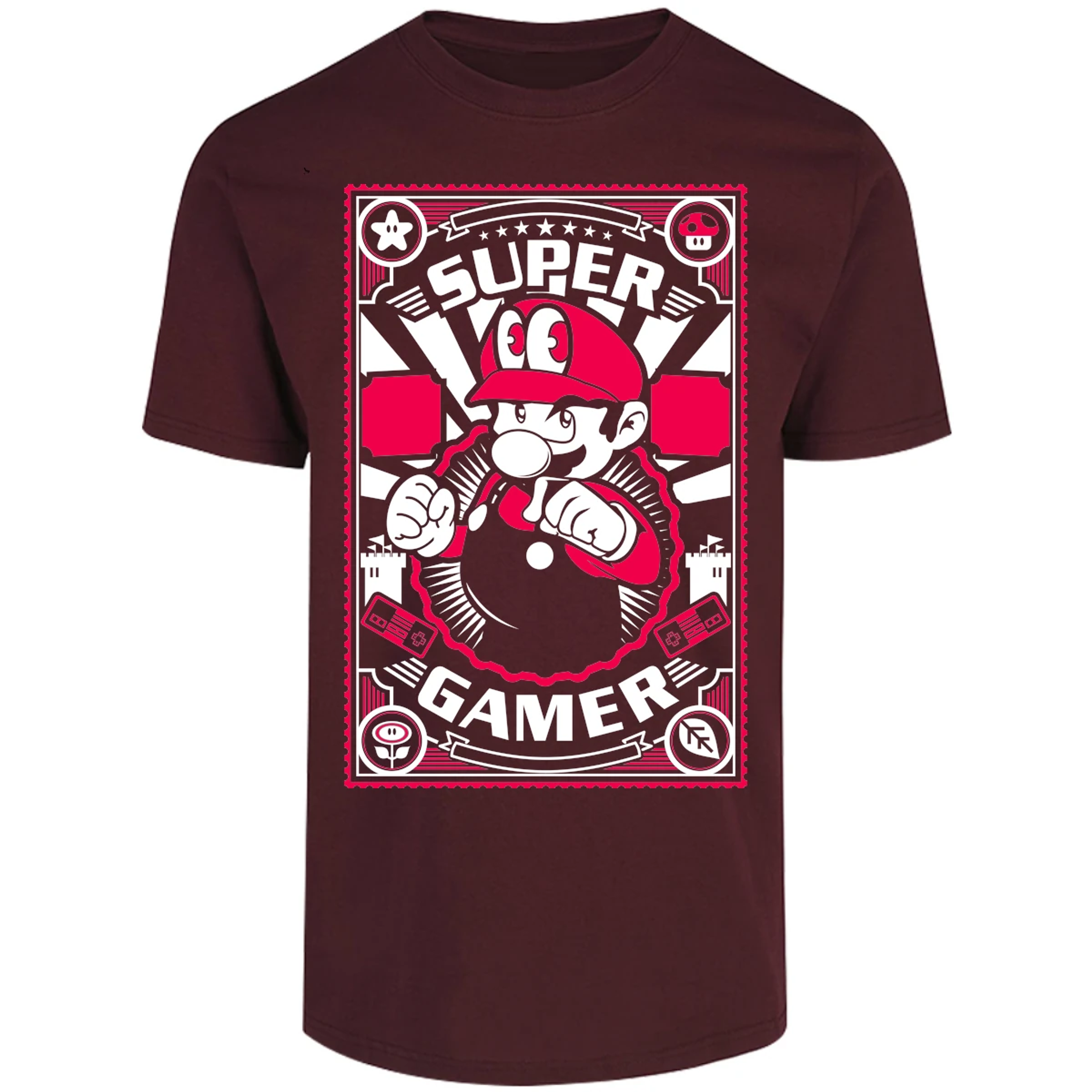 Playera Mario Bros Mario Gamer para Adulto 3
