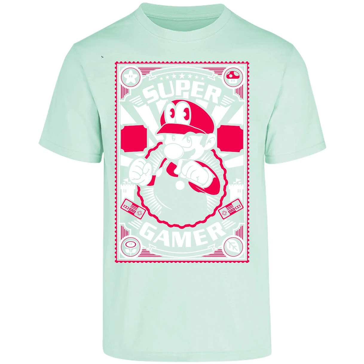 Playera Mario Bros Mario Gamer para Adulto 5