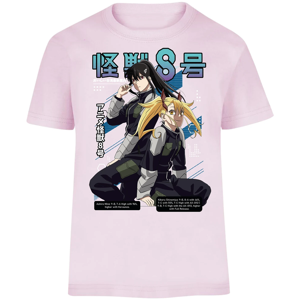Playera Kaiju 8 Kaiju 8 Anime para Niño 9