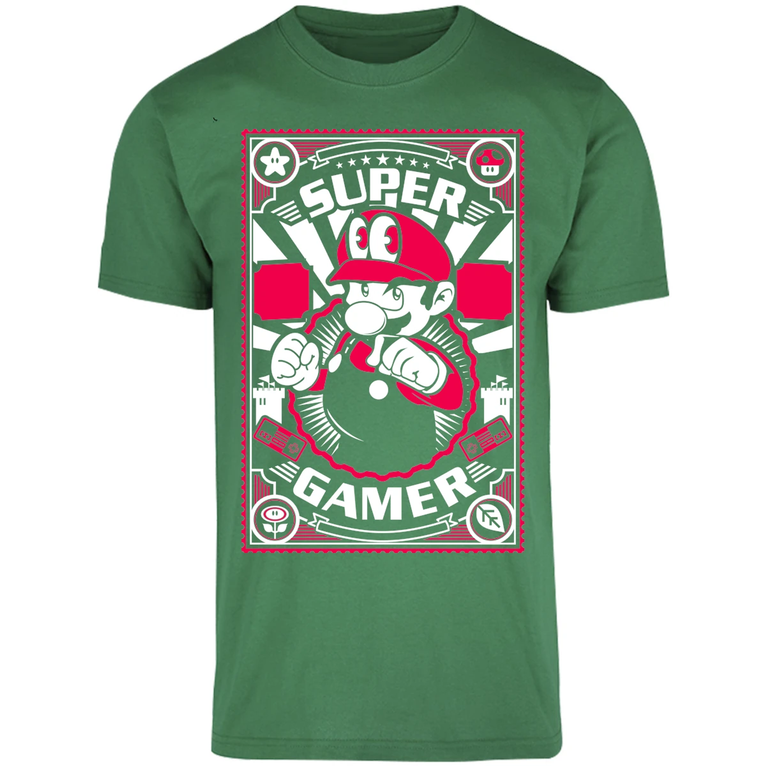 Playera Mario Bros Mario Gamer para Adulto 6
