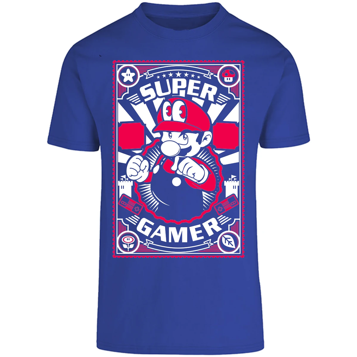 Playera Mario Bros Mario Gamer para Adulto 7