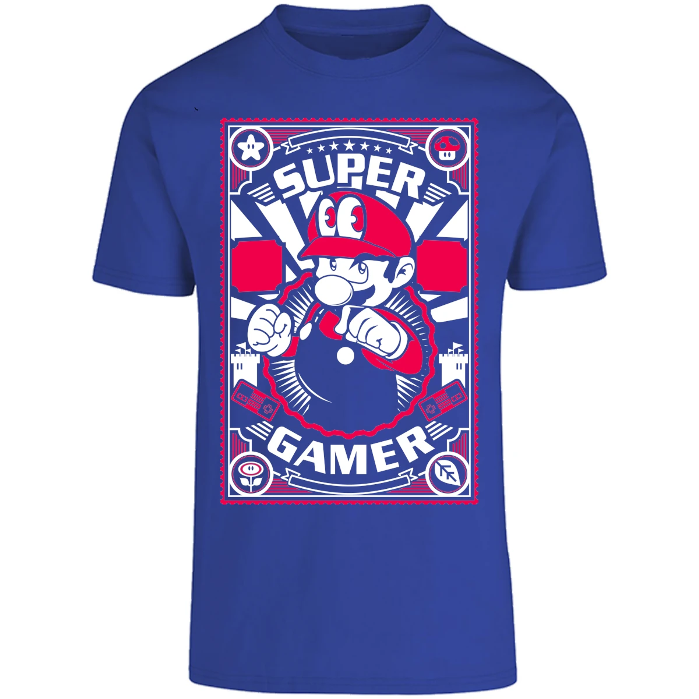 Playera Mario Bros Mario Gamer para Adulto 7