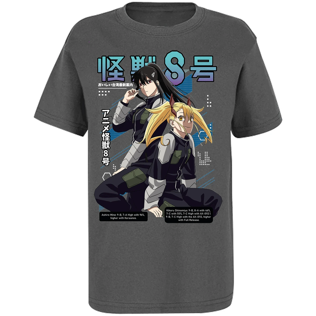 Playera Kaiju 8 Kaiju 8 Anime para Niño 11