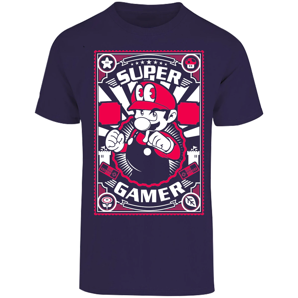 Playera Mario Bros Mario Gamer para Adulto 9