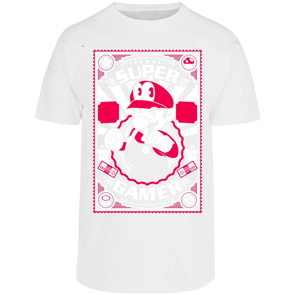 Playera Mario Bros Mario Gamer para Adulto 10
