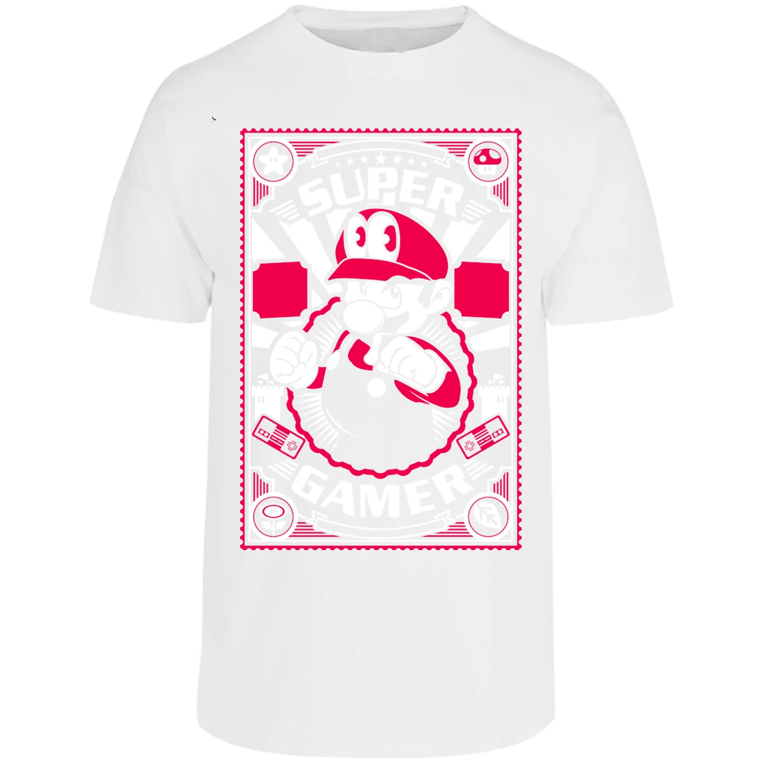 Playera Mario Bros Mario Gamer para Adulto 10