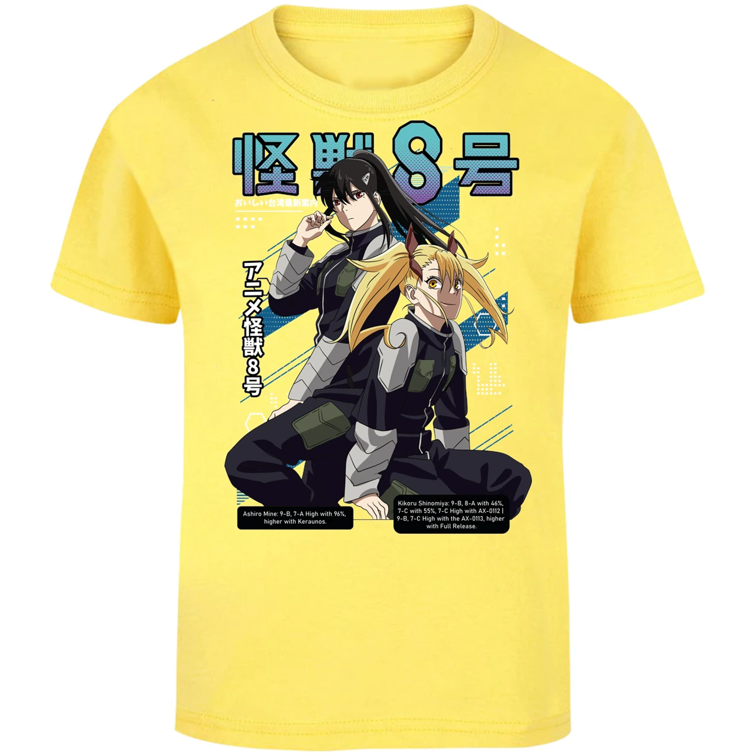 Playera Kaiju 8 Kaiju 8 Anime para Niño 16