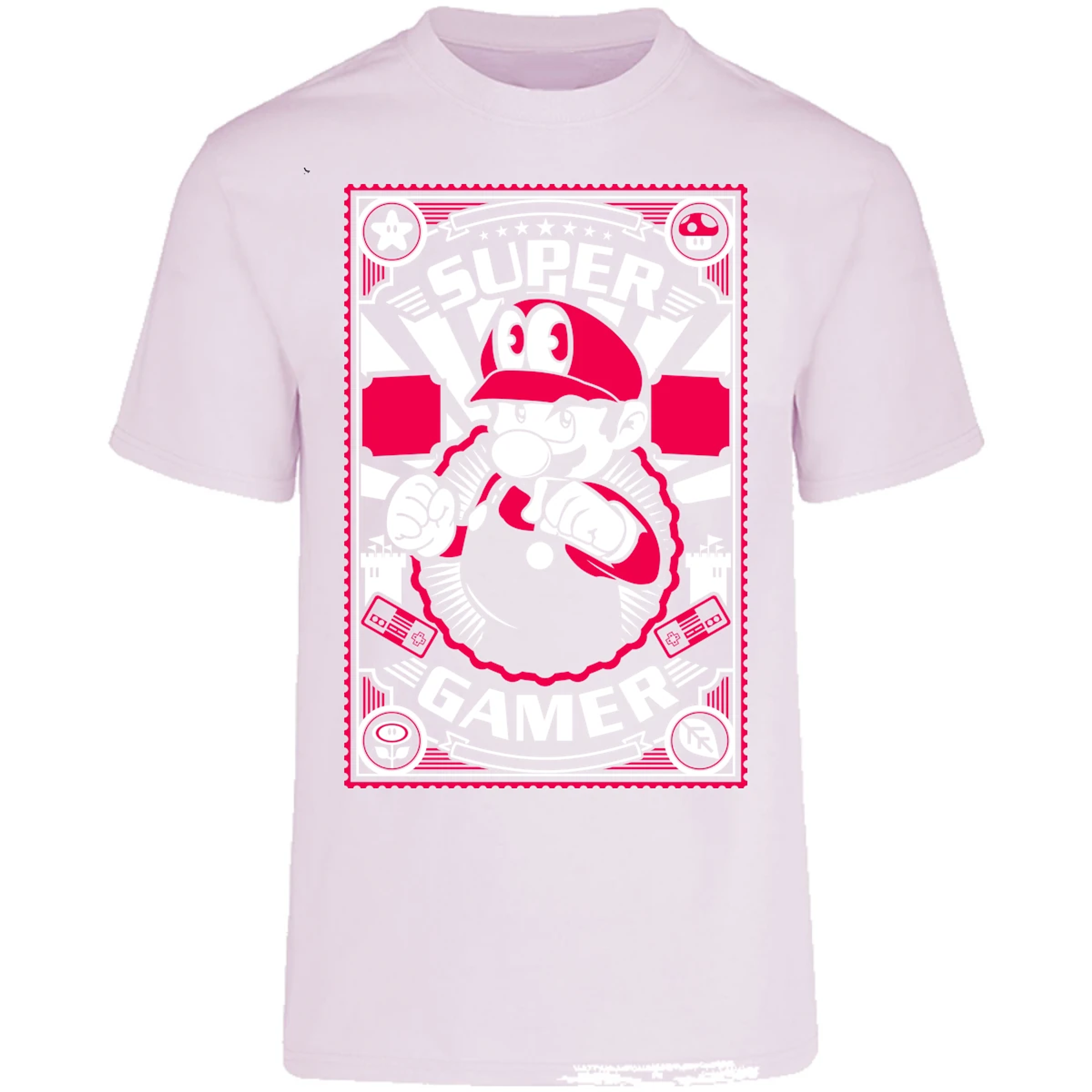 Playera Mario Bros Mario Gamer para Adulto 17