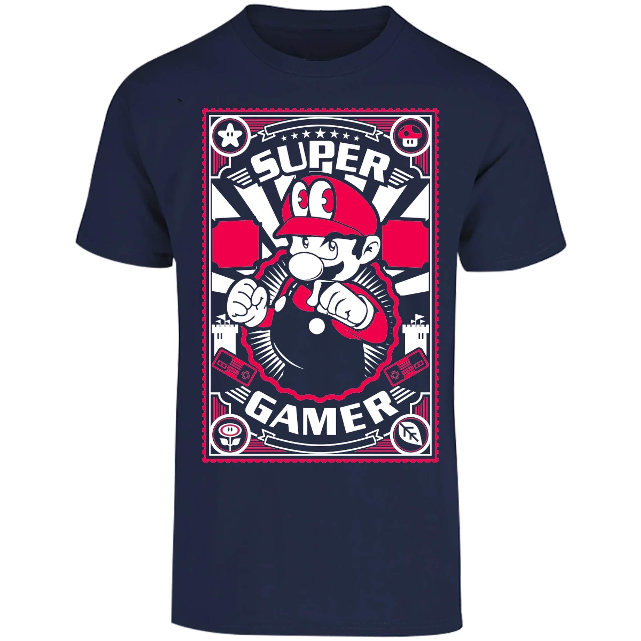 Playera Mario Bros Mario Gamer para Adulto 20