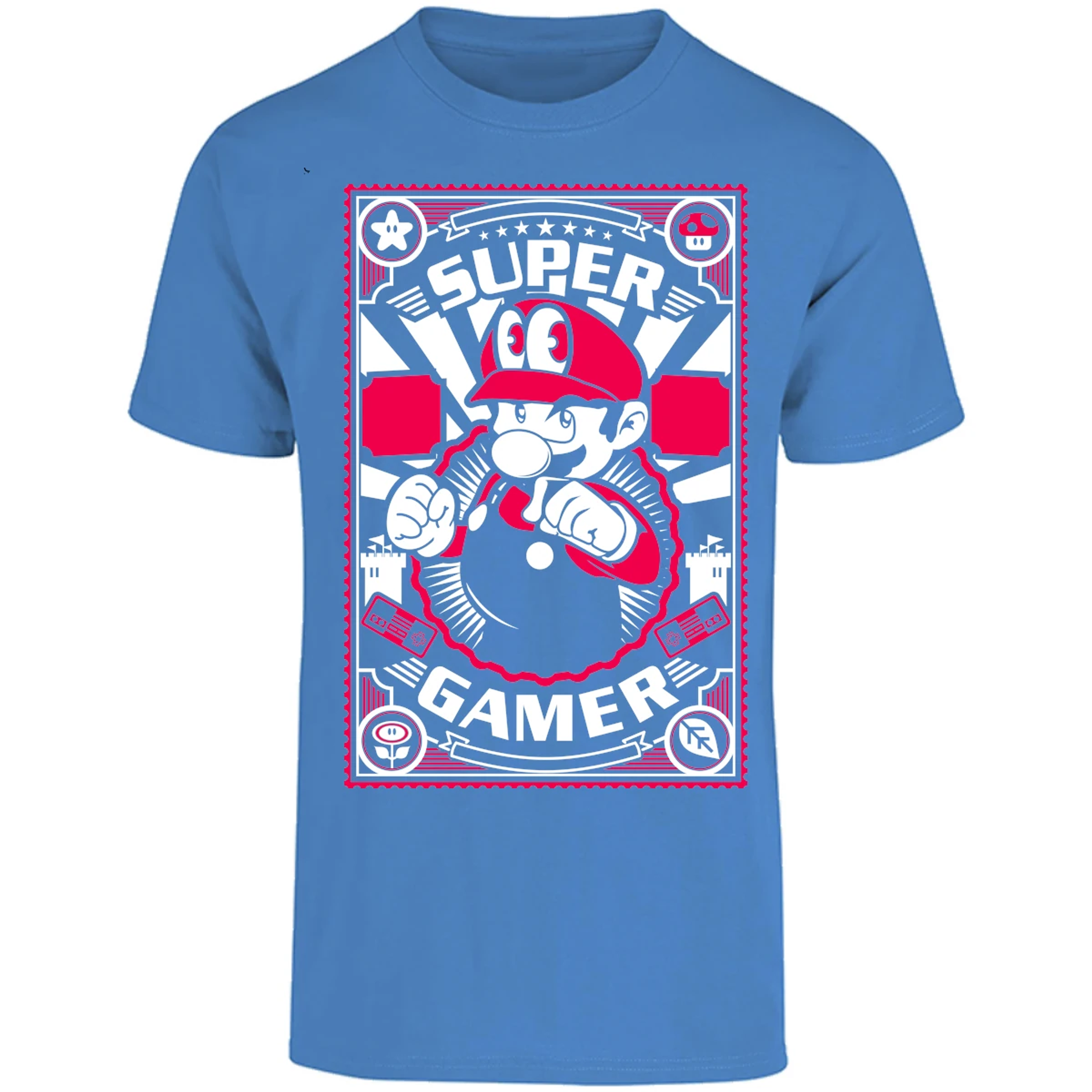 Playera Mario Bros Mario Gamer para Adulto 21