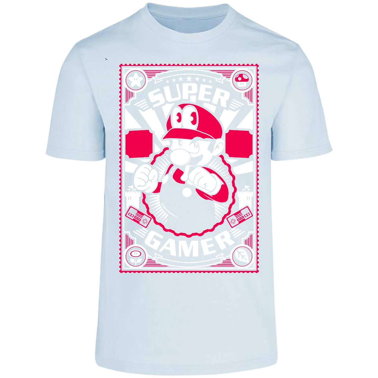 Playera Mario Bros Mario Gamer para Adulto 22