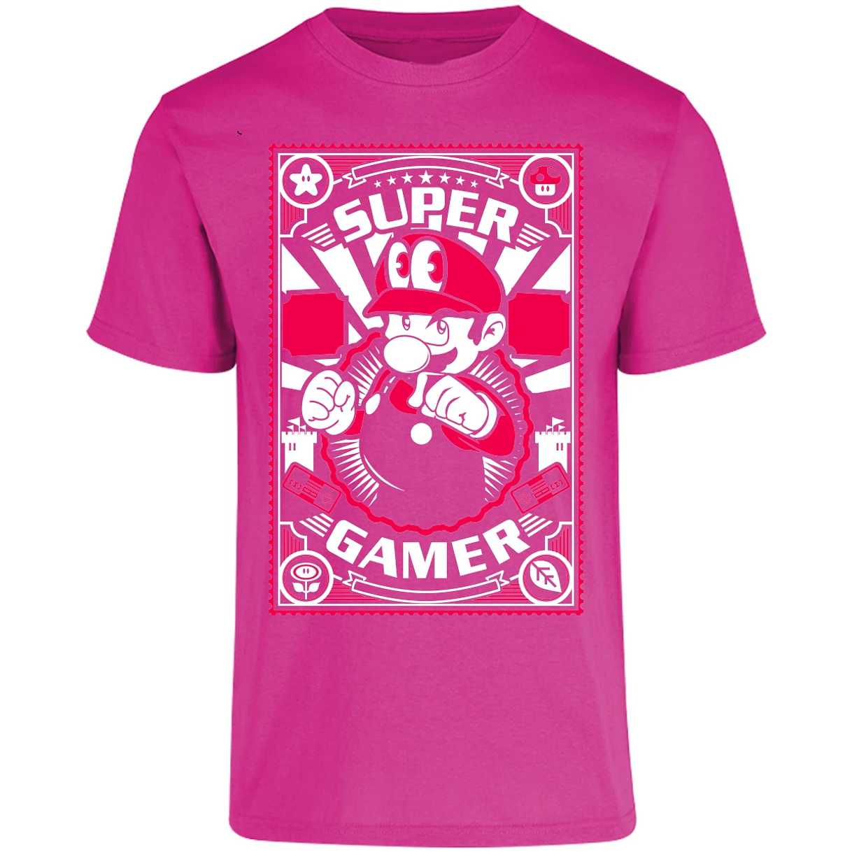 Playera Mario Bros Mario Gamer para Adulto 24