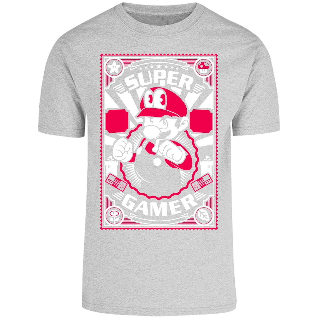 Playera Mario Bros Mario Gamer para Adulto 27