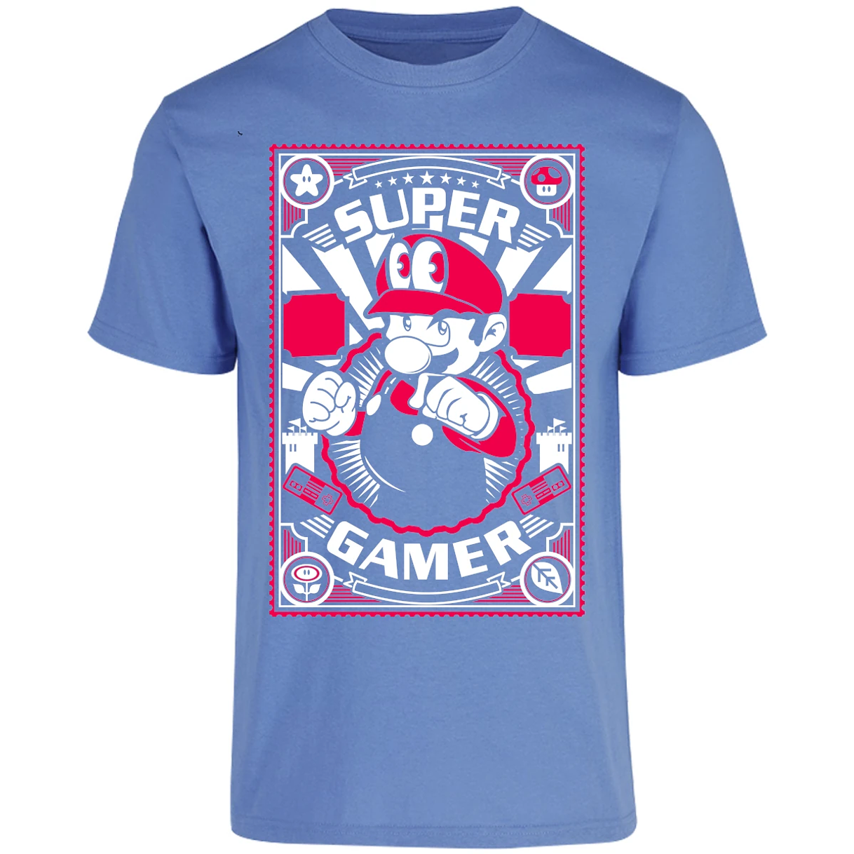 Playera Mario Bros Mario Gamer para Adulto 28