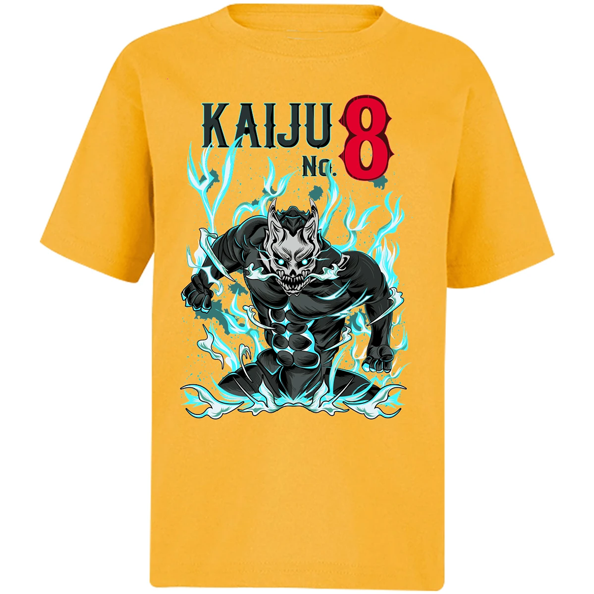 Playera Kaiju 8 Kaiju8 Anime para Niño 4