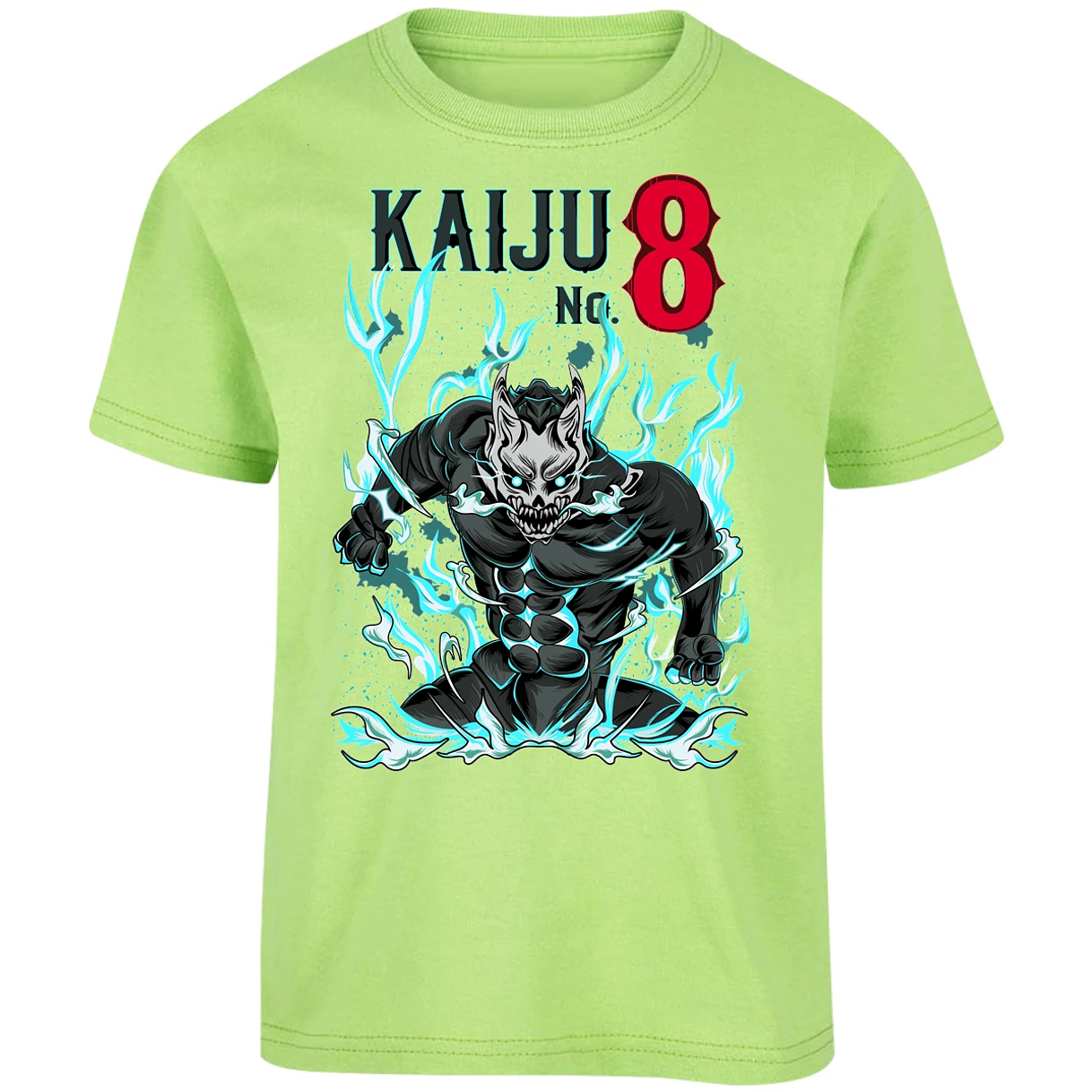 Playera Kaiju 8 Kaiju8 Anime para Niño 10