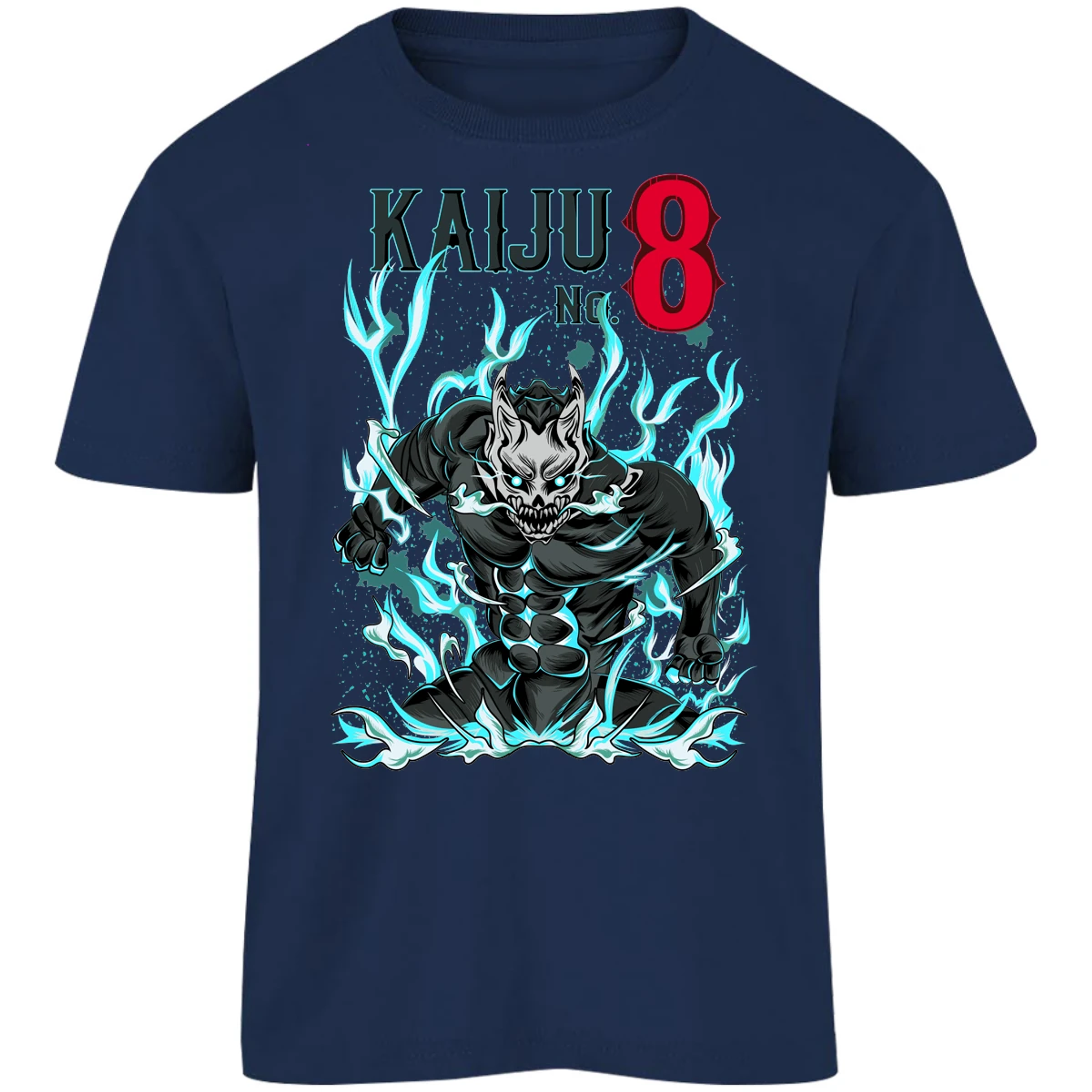 Playera Kaiju 8 Kaiju8 Anime para Niño 17