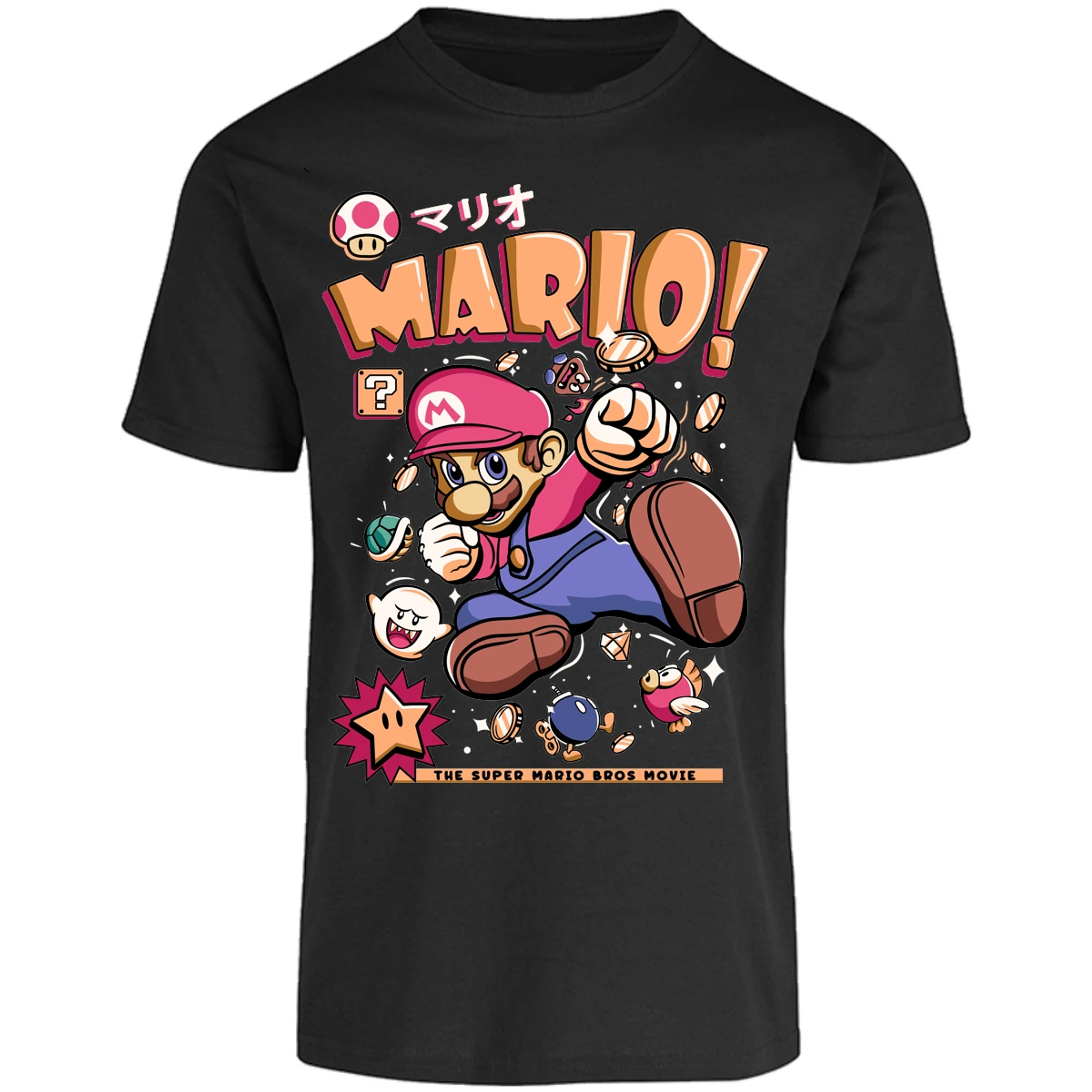Playera Mario Bros Mario Tee para Adulto 9