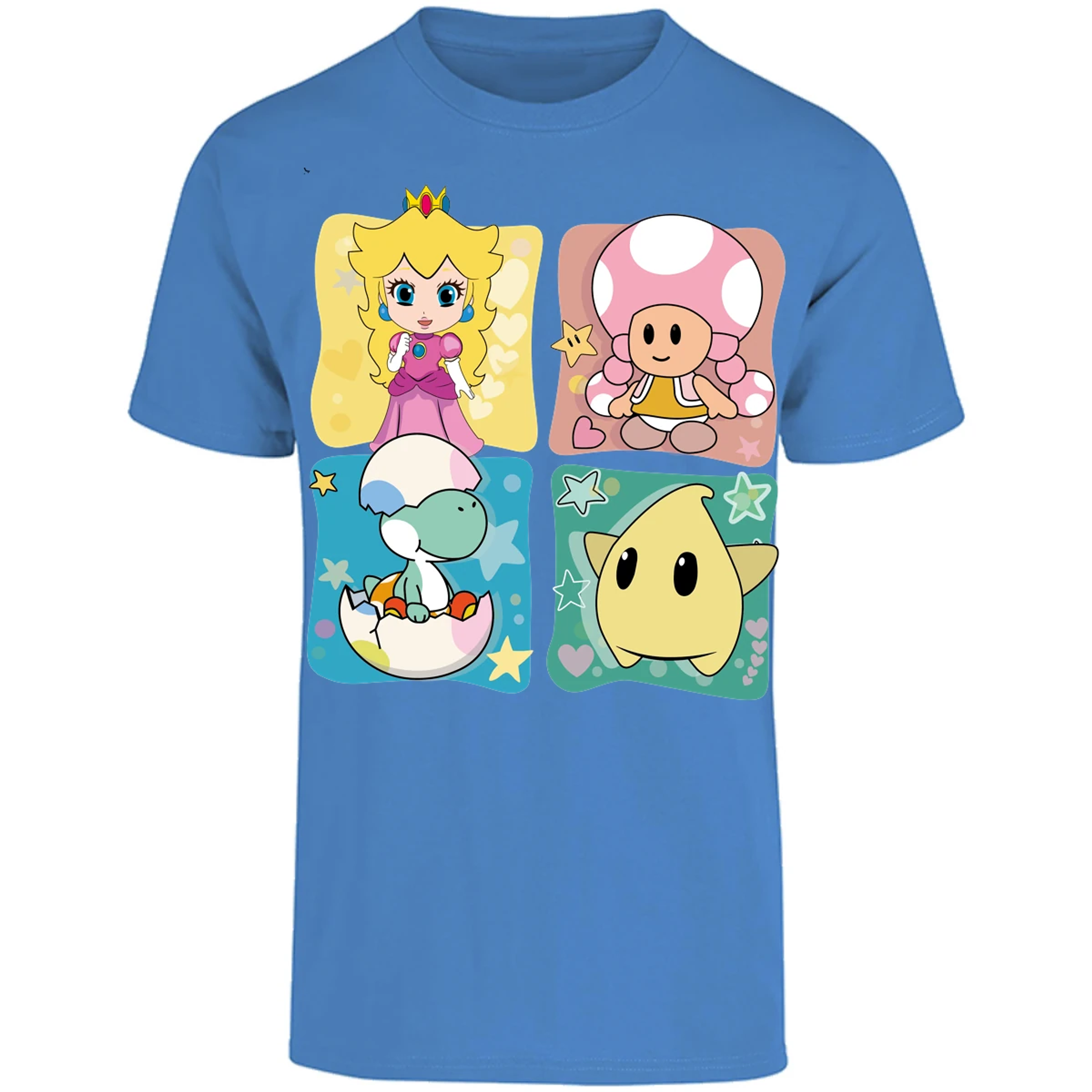 Playera Mario Bros Mario Personajes Kawaii para Adulto 3