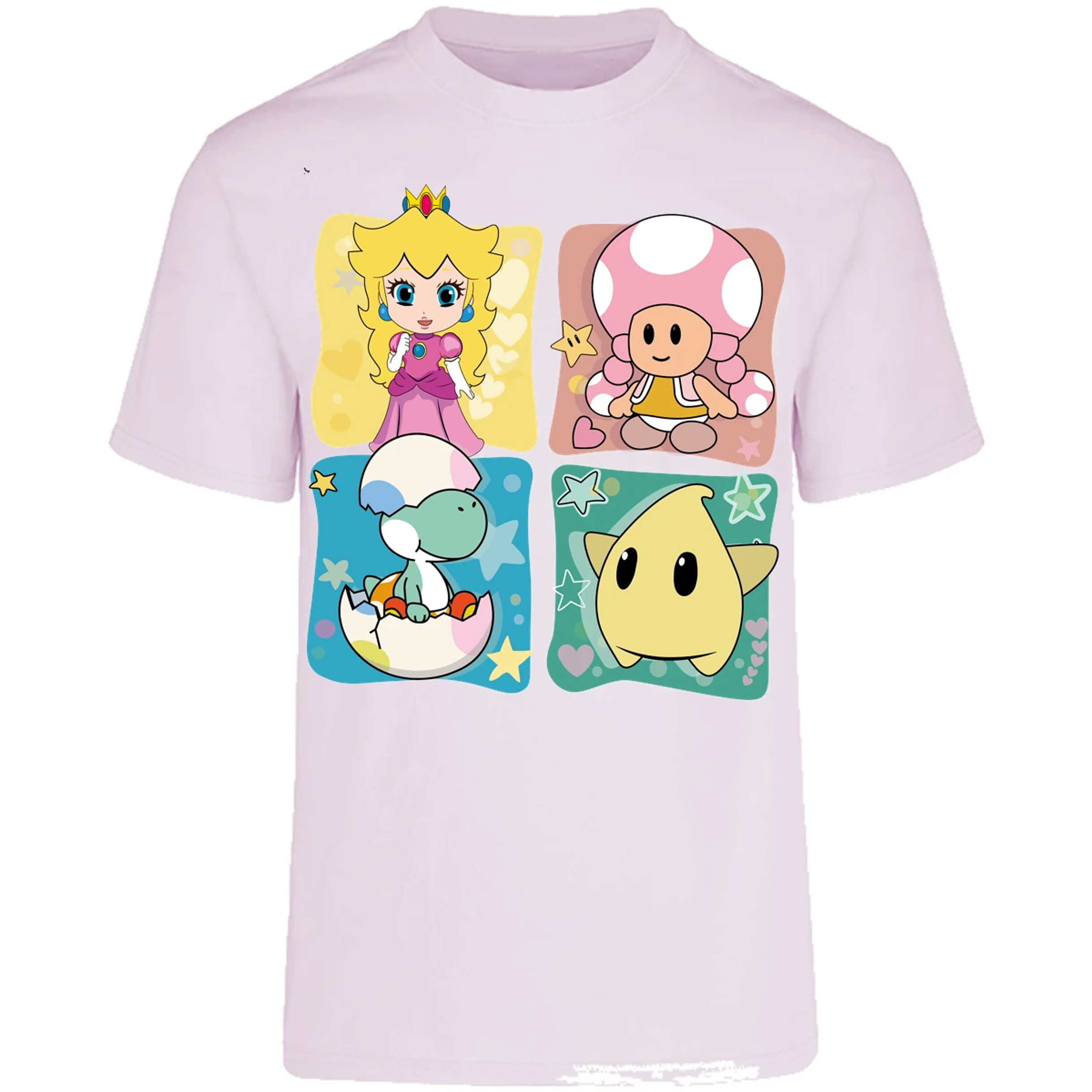 Playera Mario Bros Mario Personajes Kawaii para Adulto 6