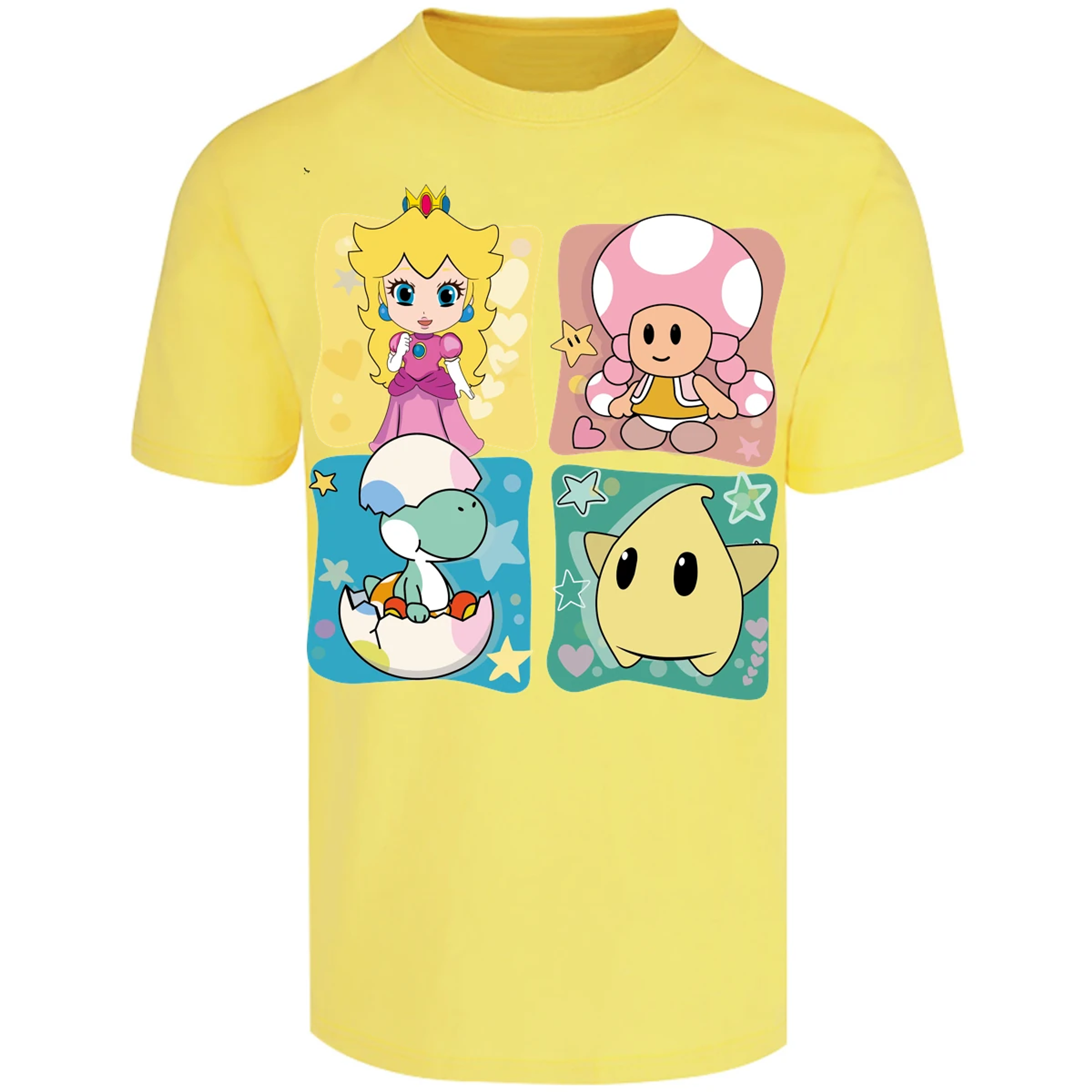 Playera Mario Bros Mario Personajes Kawaii para Adulto 7