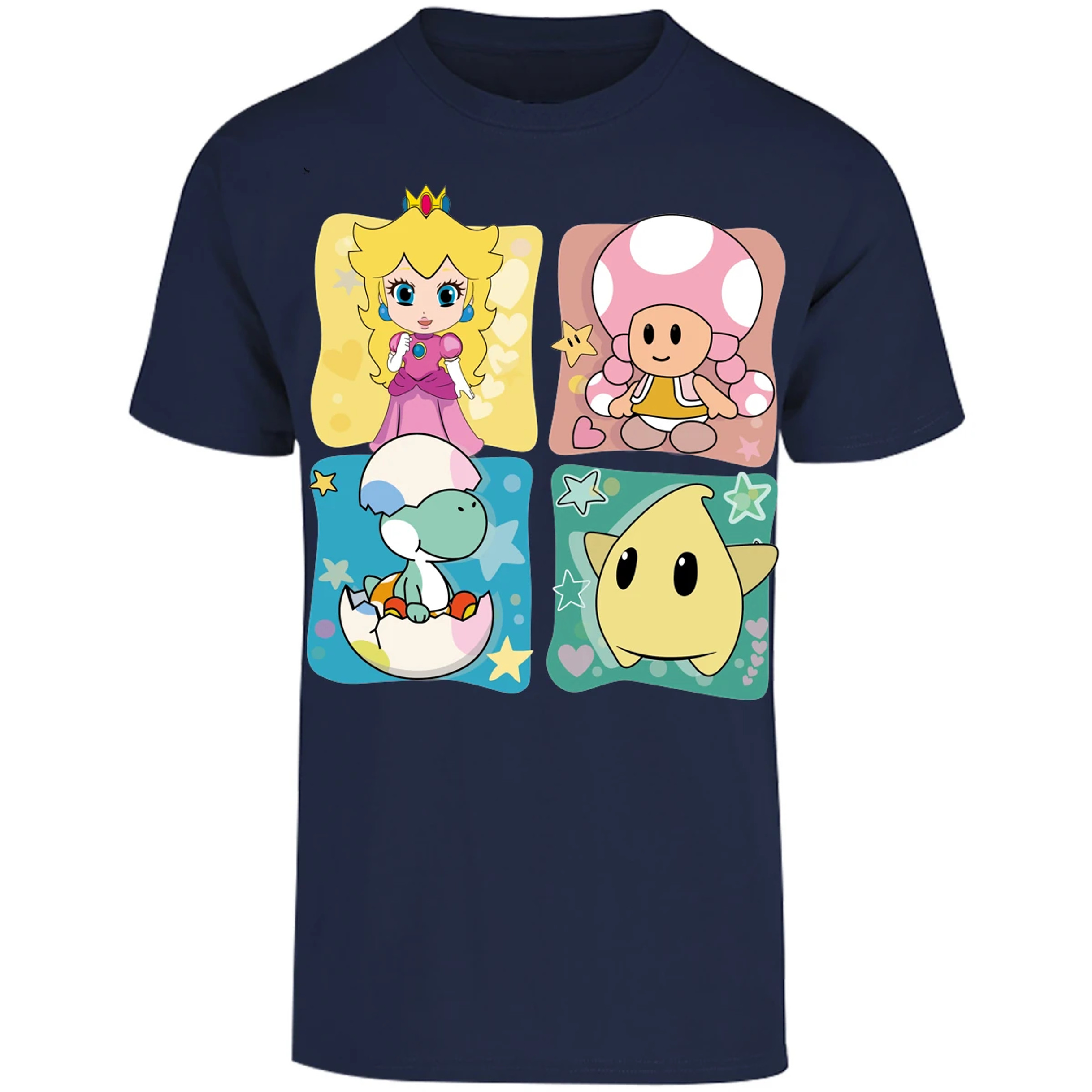 Playera Mario Bros Mario Personajes Kawaii para Adulto 10