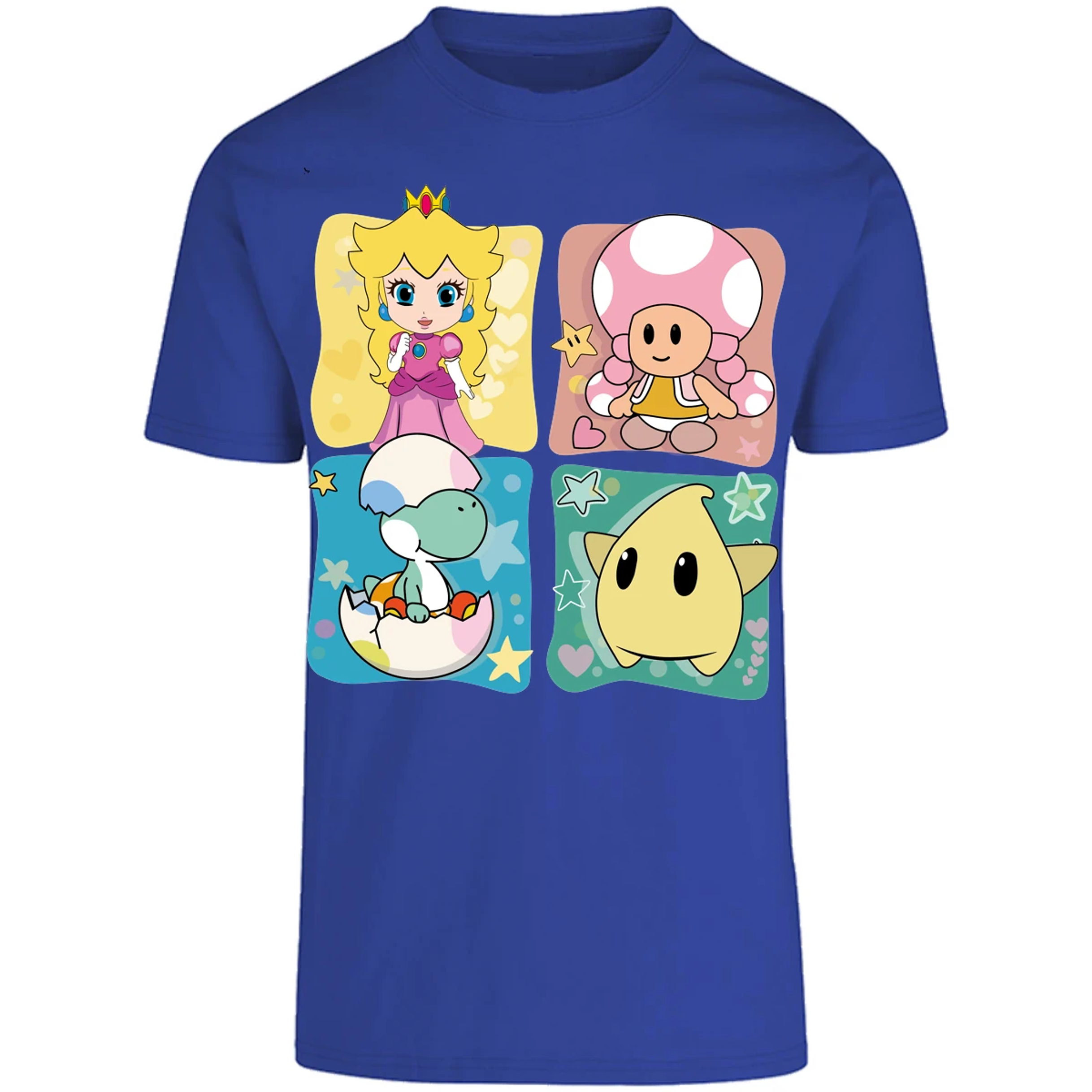 Playera Mario Bros Mario Personajes Kawaii para Adulto 11