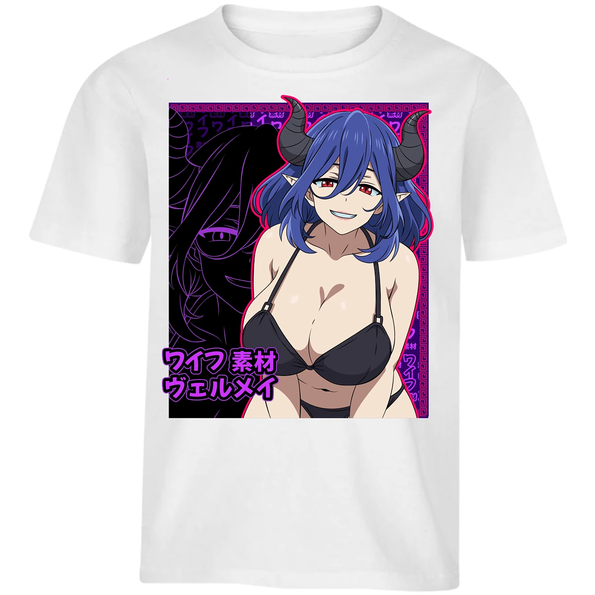 Playera Kinsou No Vermeil Vermeil Waifu para Niño 3