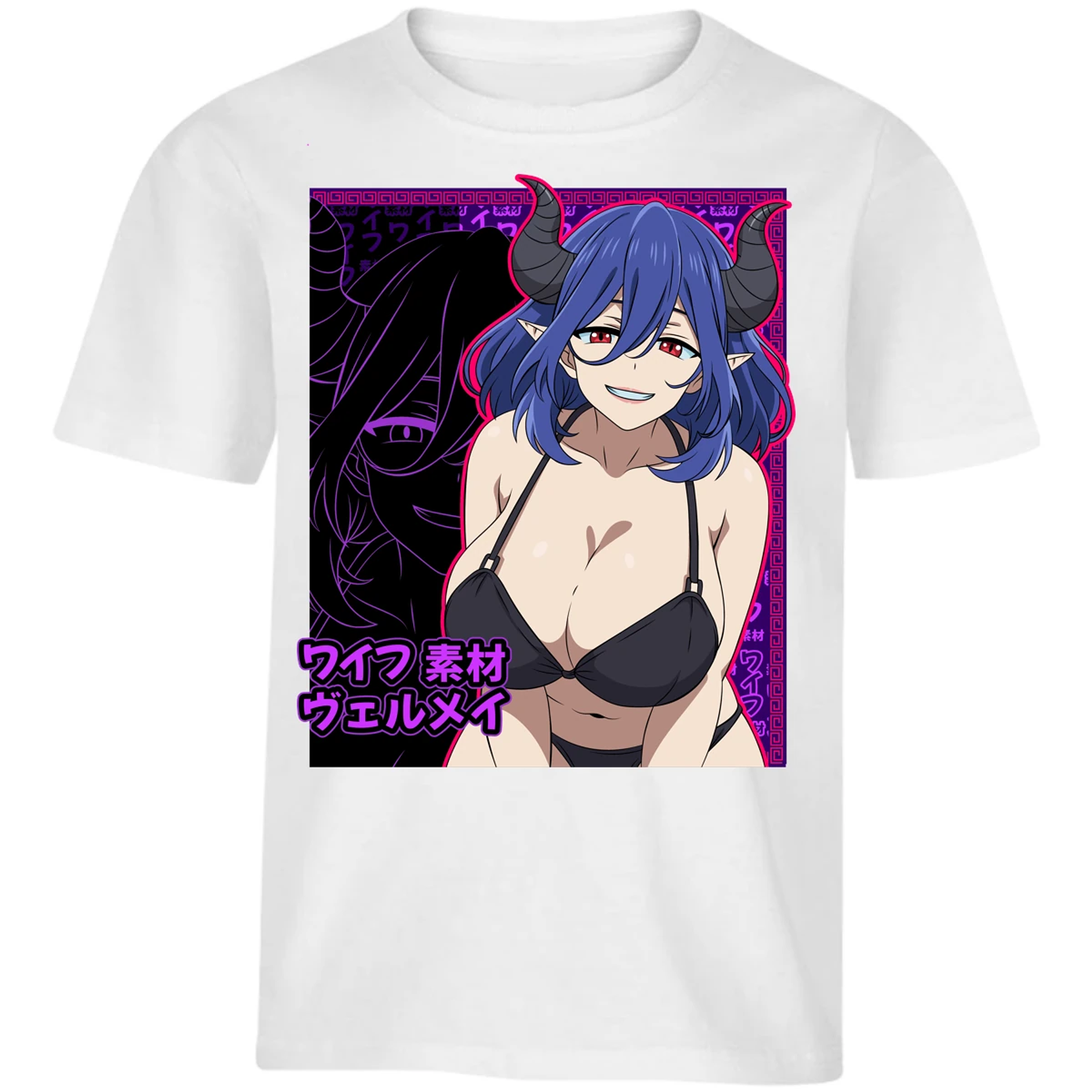 Playera Kinsou No Vermeil Vermeil Waifu para Niño 3