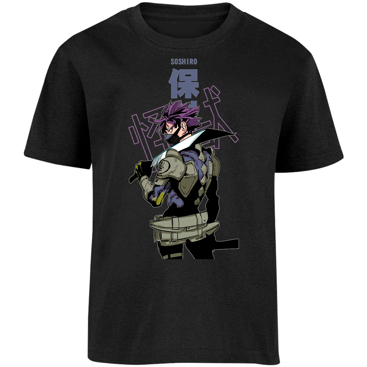 Playera Kaiju 8 Soshiro Anime para Niño 2