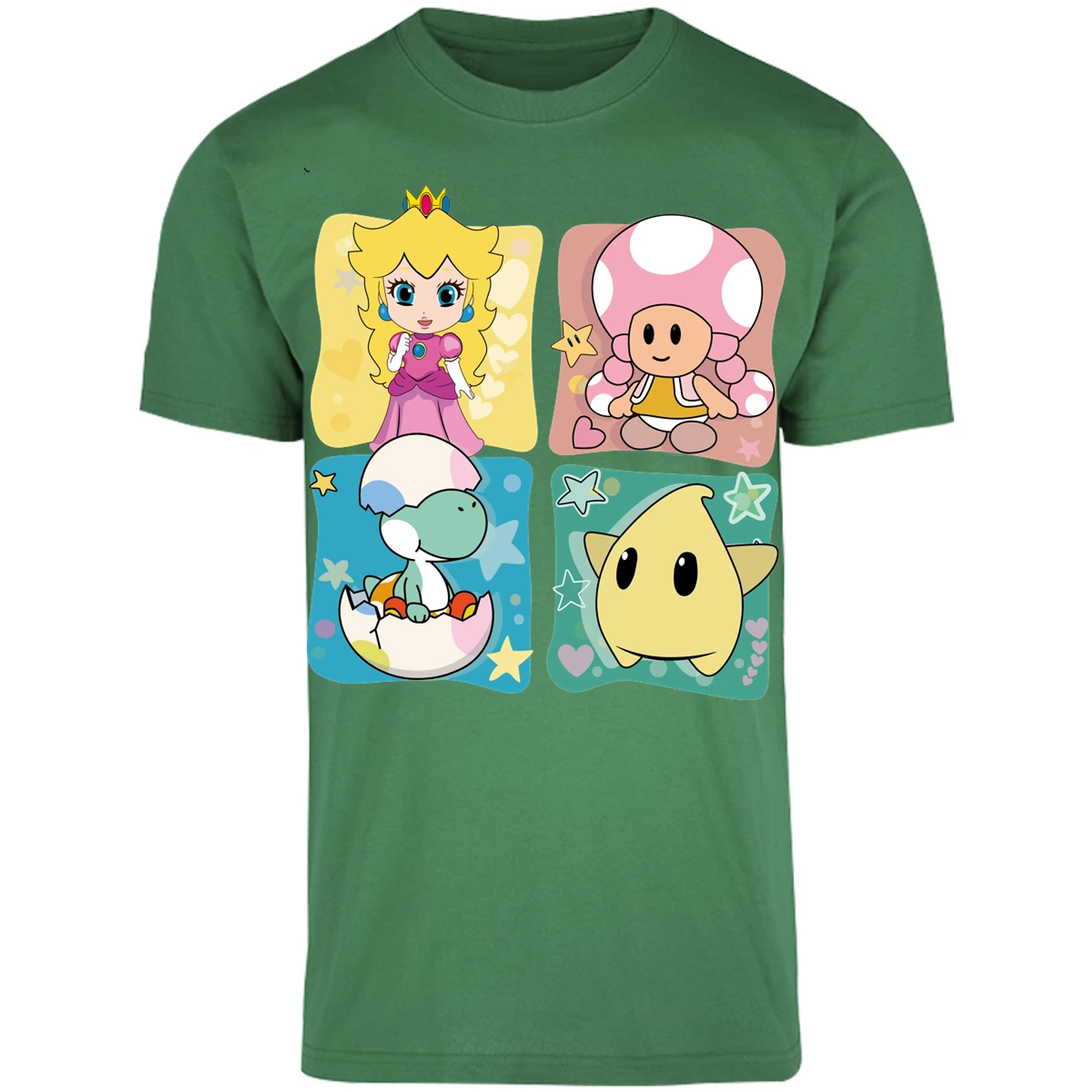 Playera Mario Bros Mario Personajes Kawaii para Adulto 17
