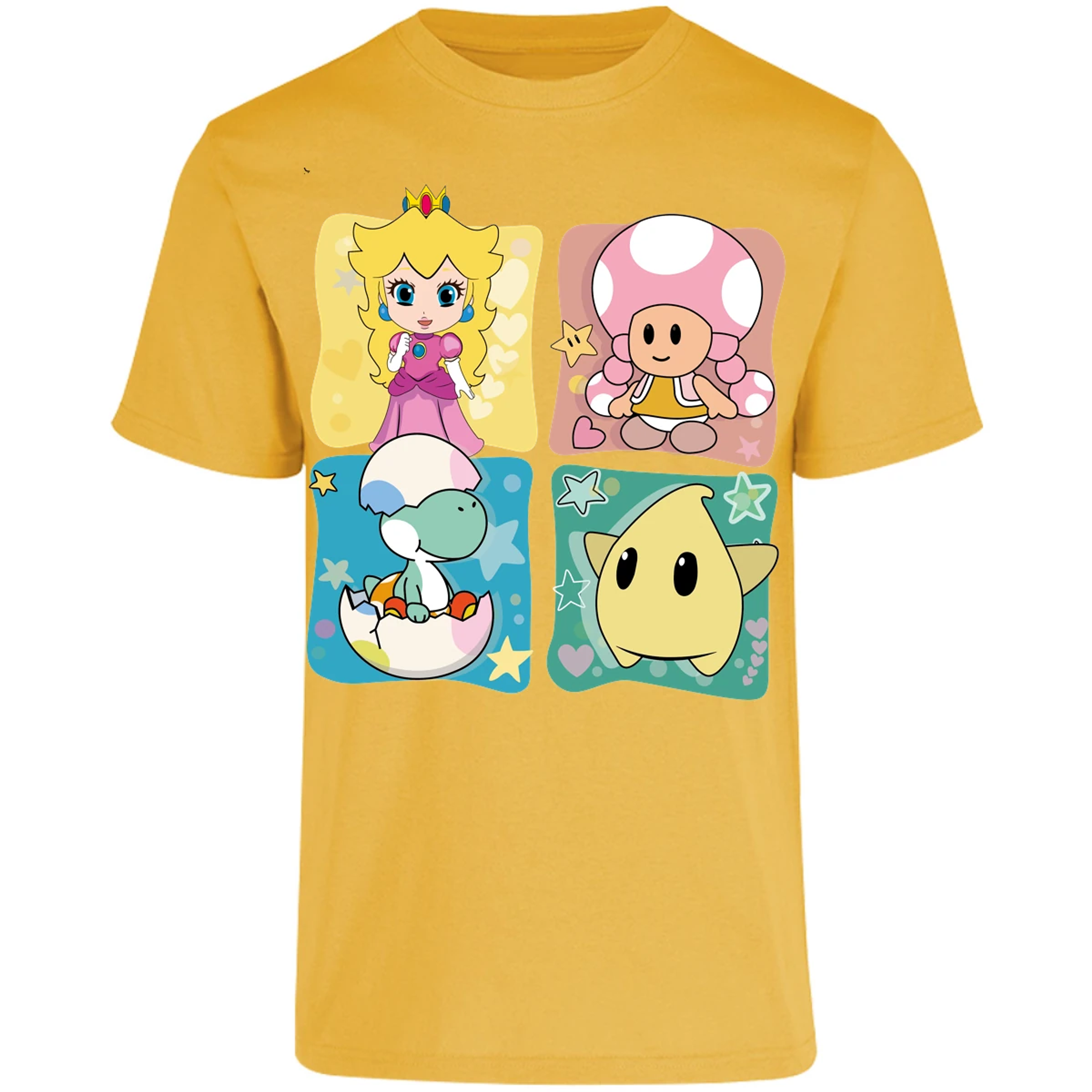 Playera Mario Bros Mario Personajes Kawaii para Adulto 18