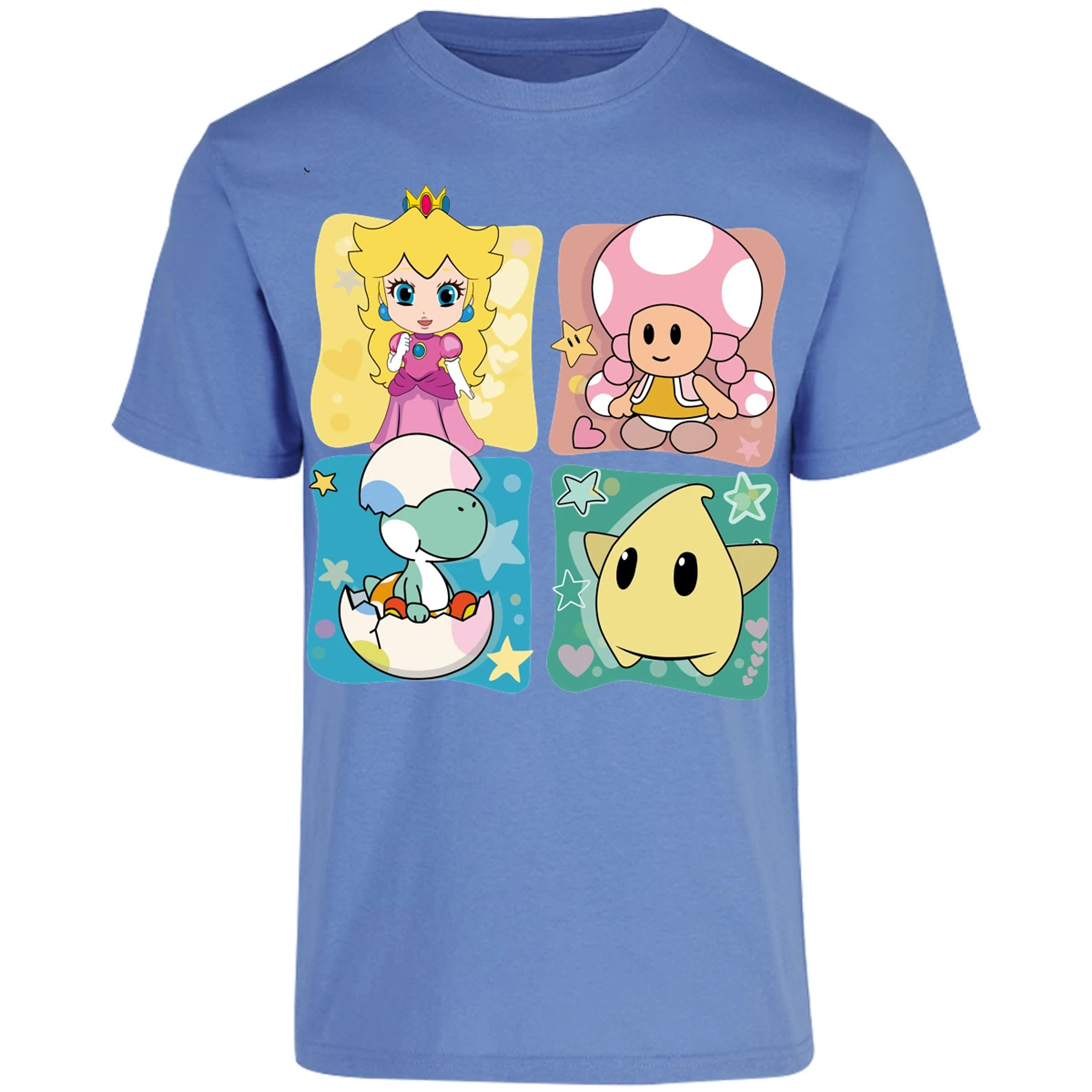 Playera Mario Bros Mario Personajes Kawaii para Adulto 19