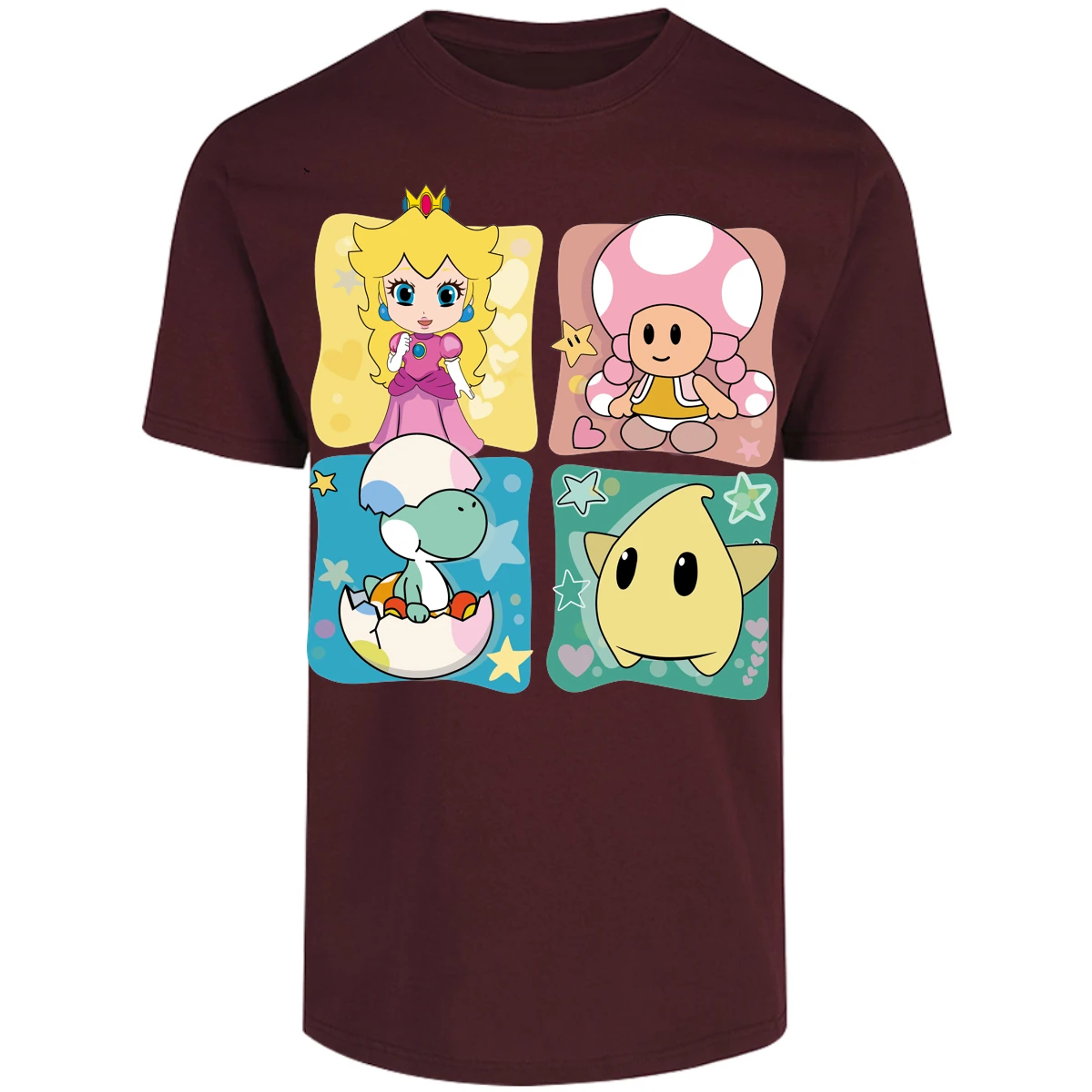 Playera Mario Bros Mario Personajes Kawaii para Adulto 20